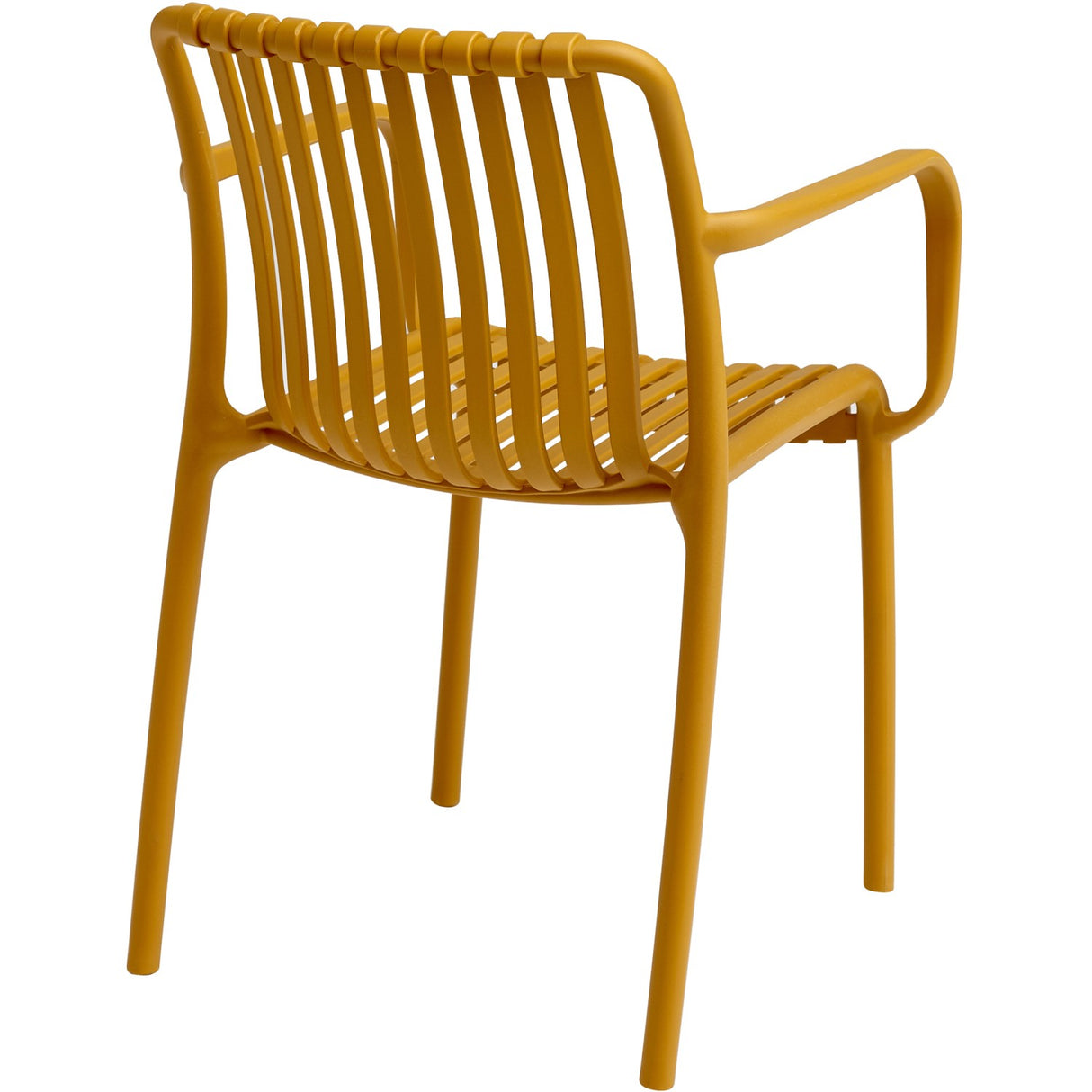 Bistro Dining Chair Plastic Yellow Indoors &Amp; Outdoors | Ww6077 Yellow