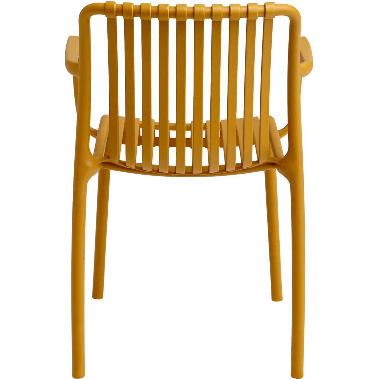 Bistro Dining Chair Plastic Yellow Indoors &Amp; Outdoors | Ww6077 Yellow