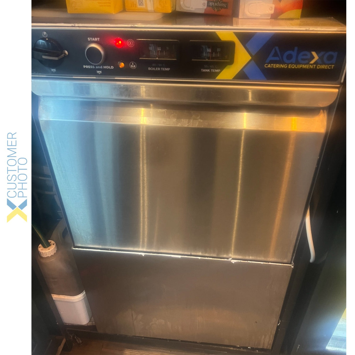 Commercial Glasswasher 30 Baskets/Hour 400mm Basket Drain Pump Detergent Pump Rinse Aid Pump | Wz40 Drdp