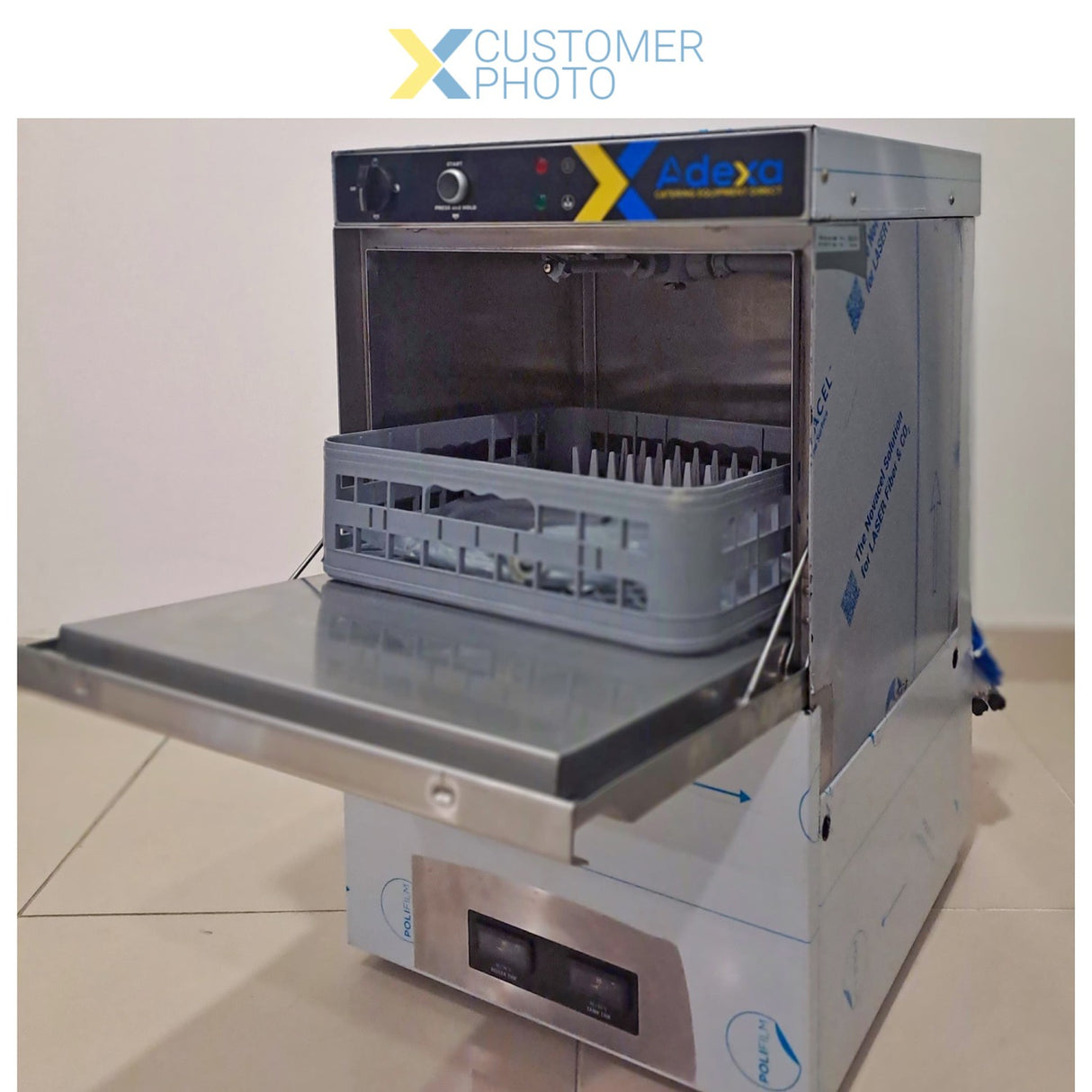 Commercial Glasswasher 30 Baskets/Hour 400mm Basket Drain Pump Detergent Pump Rinse Aid Pump | Wz40 Drdp