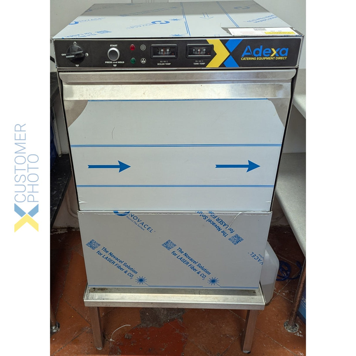 Commercial Dishwasher 500 Plates/Hour 500mm Basket Drain Pump Detergent Pump Rinse Aid Pump | Wz50 Drdp