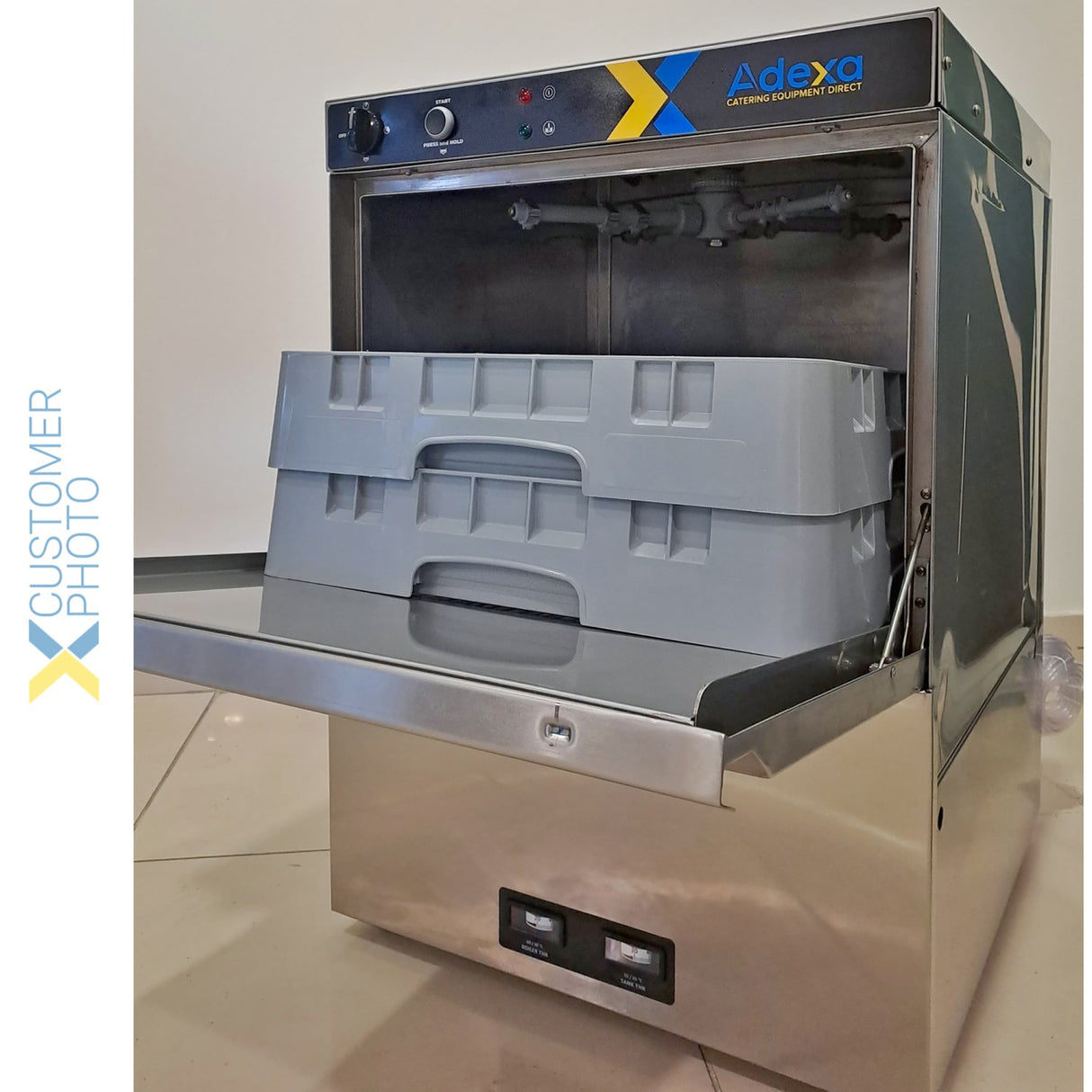 Commercial Dishwasher 500 Plates/Hour 500mm Basket Drain Pump Detergent Pump Rinse Aid Pump | Wz50 Drdp