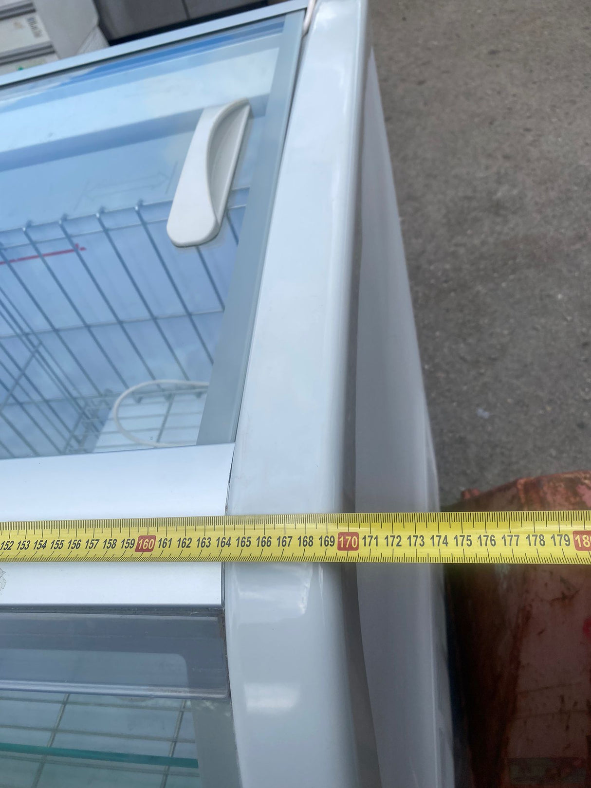 Display Chest Freezer Sliding Door 700LT W170xD86xH91cm - Refurbished