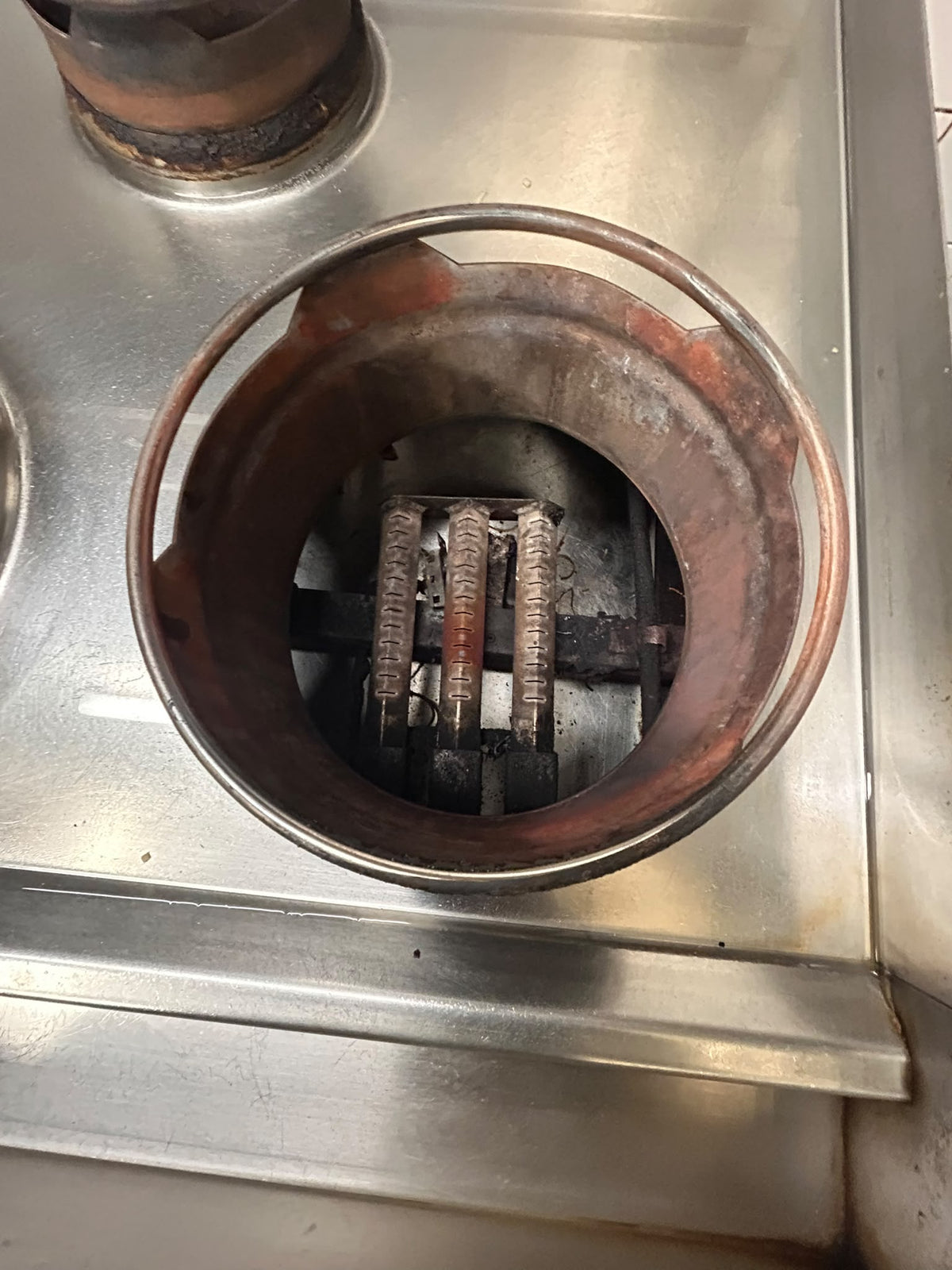 5 Burner Chinese wok USED
