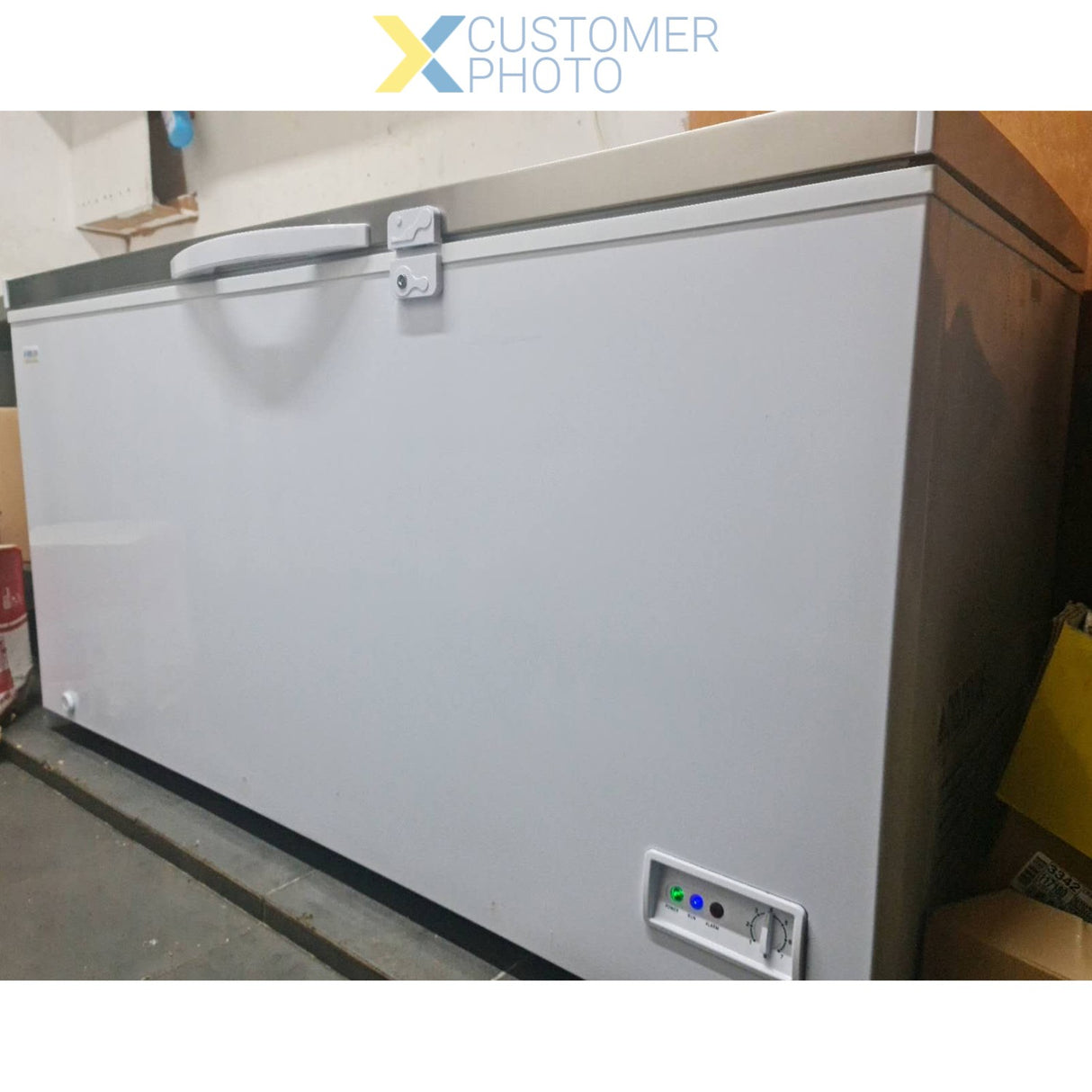 Chest Freezer Stainless Steel Lid 512 Litres | Xf512 Ja