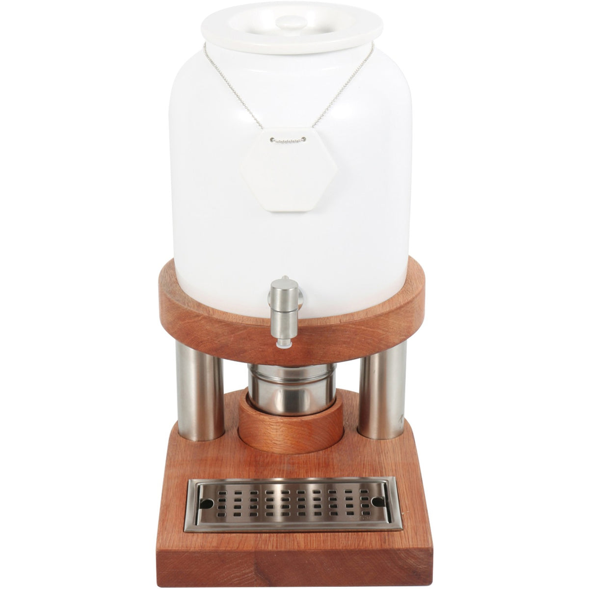 Commercial Hot And Cold Beverage Dispenser 10 Litres Wooden Base | Ydcmtw