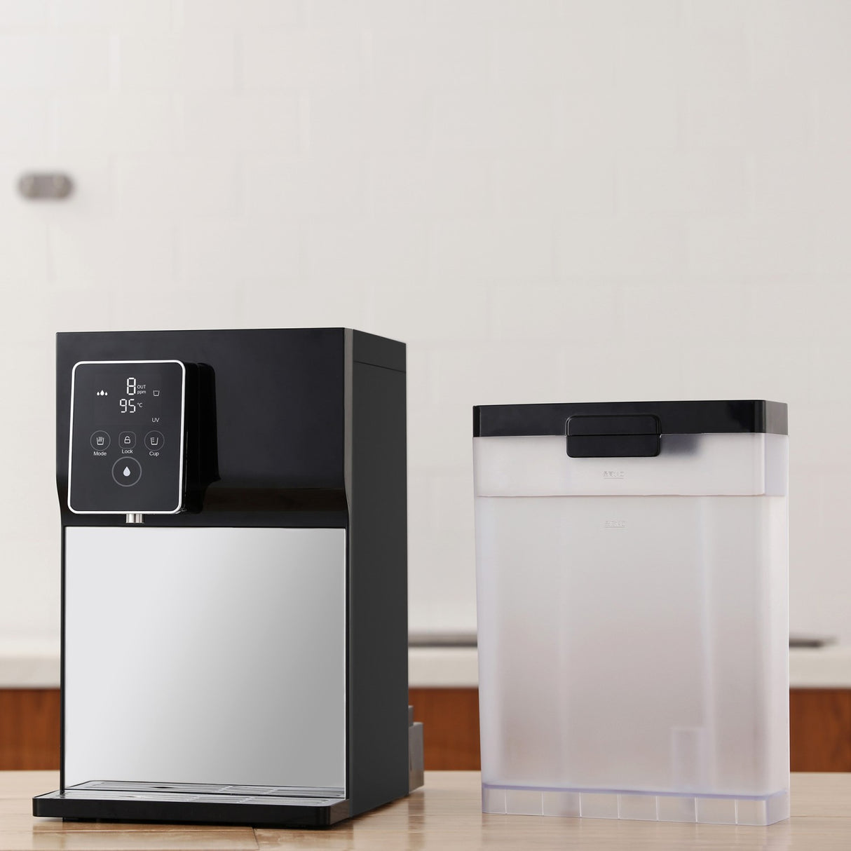 Countertop Hot &Amp; Cold Ro Water Purifier 7 Stage Filtration Smart Touch Display, 3 L Tank | Yhd2401 E