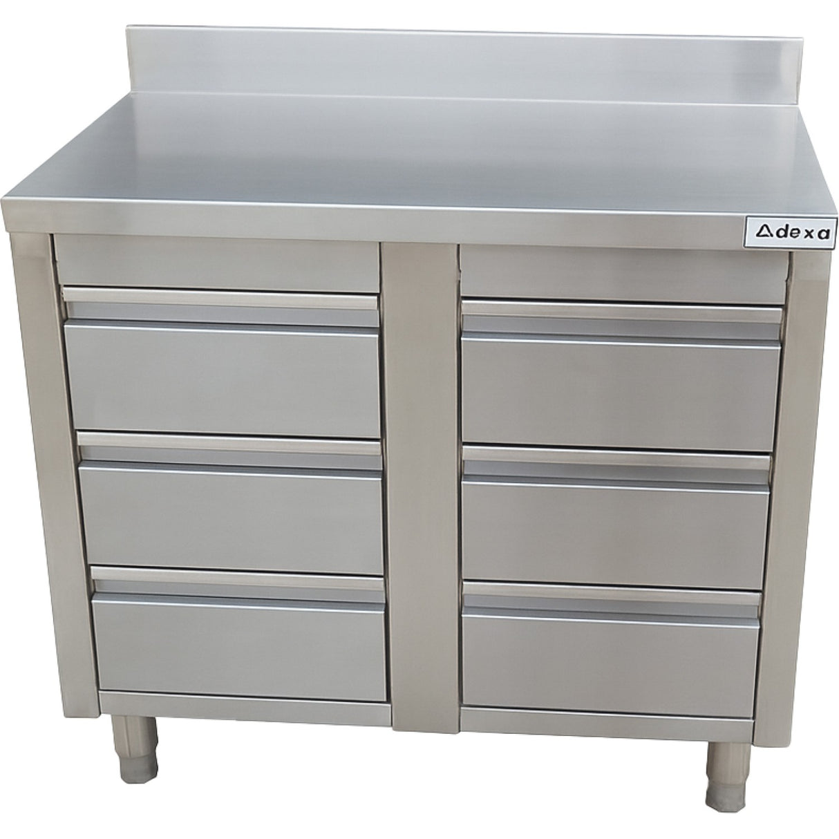 Commercial Stainless Steel Cabinet With 6 Drawers 1000×600×900mm | Yl4 Ds106 A