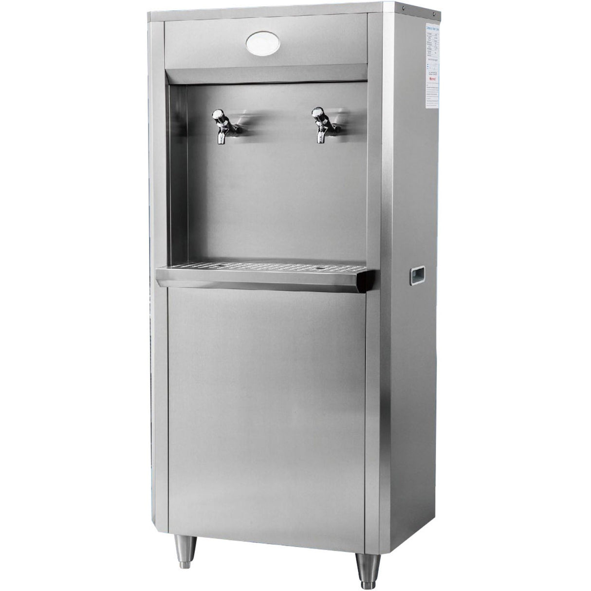 Commercial Free Standing Water Cooler Stainless Steel | Yl600 F2