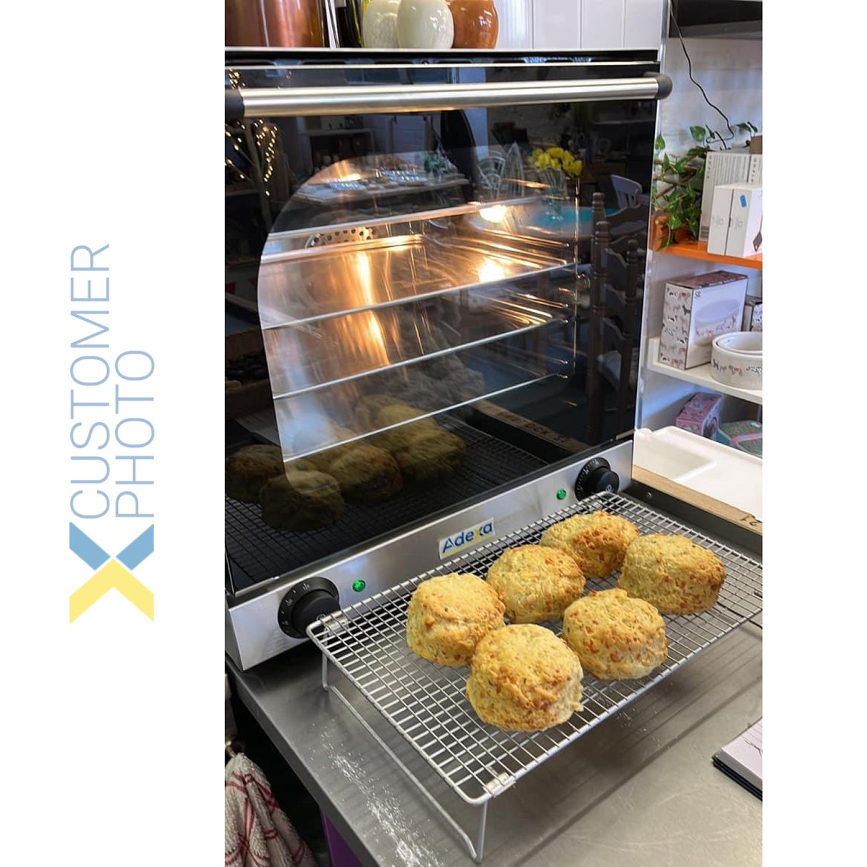 Commercial Electric Convection Oven 4 Trays 325x450mm | Ysd1 Ae