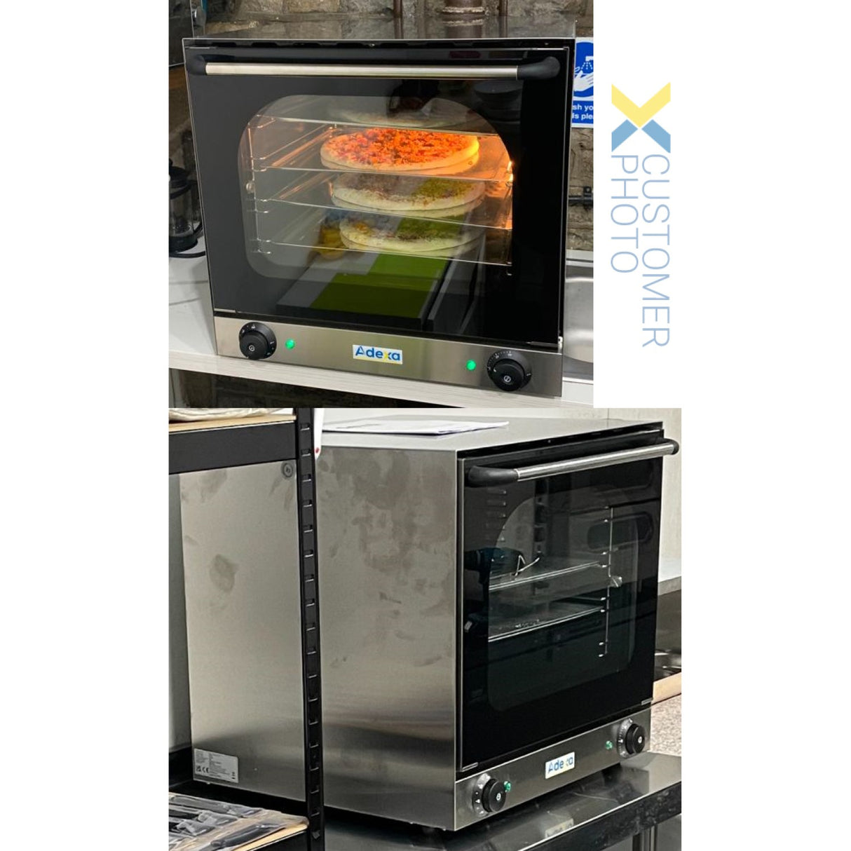Commercial Electric Convection Oven 4 Trays 325x450mm | Ysd1 Ae