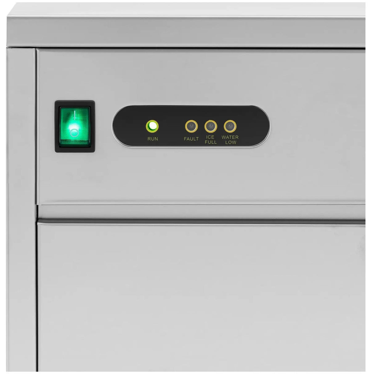 Commercial Bullet Ice Machine 50kg/24h 15kg Bin 398x512x786mm | Zb50 A