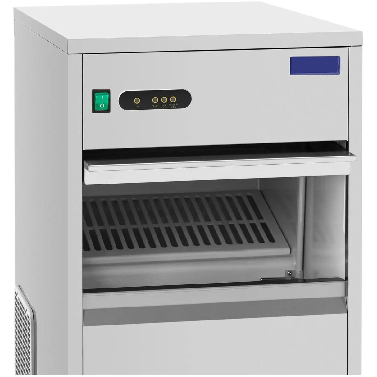 Commercial Bullet Ice Machine 50kg/24h 15kg Bin 398x512x786mm | Zb50 A