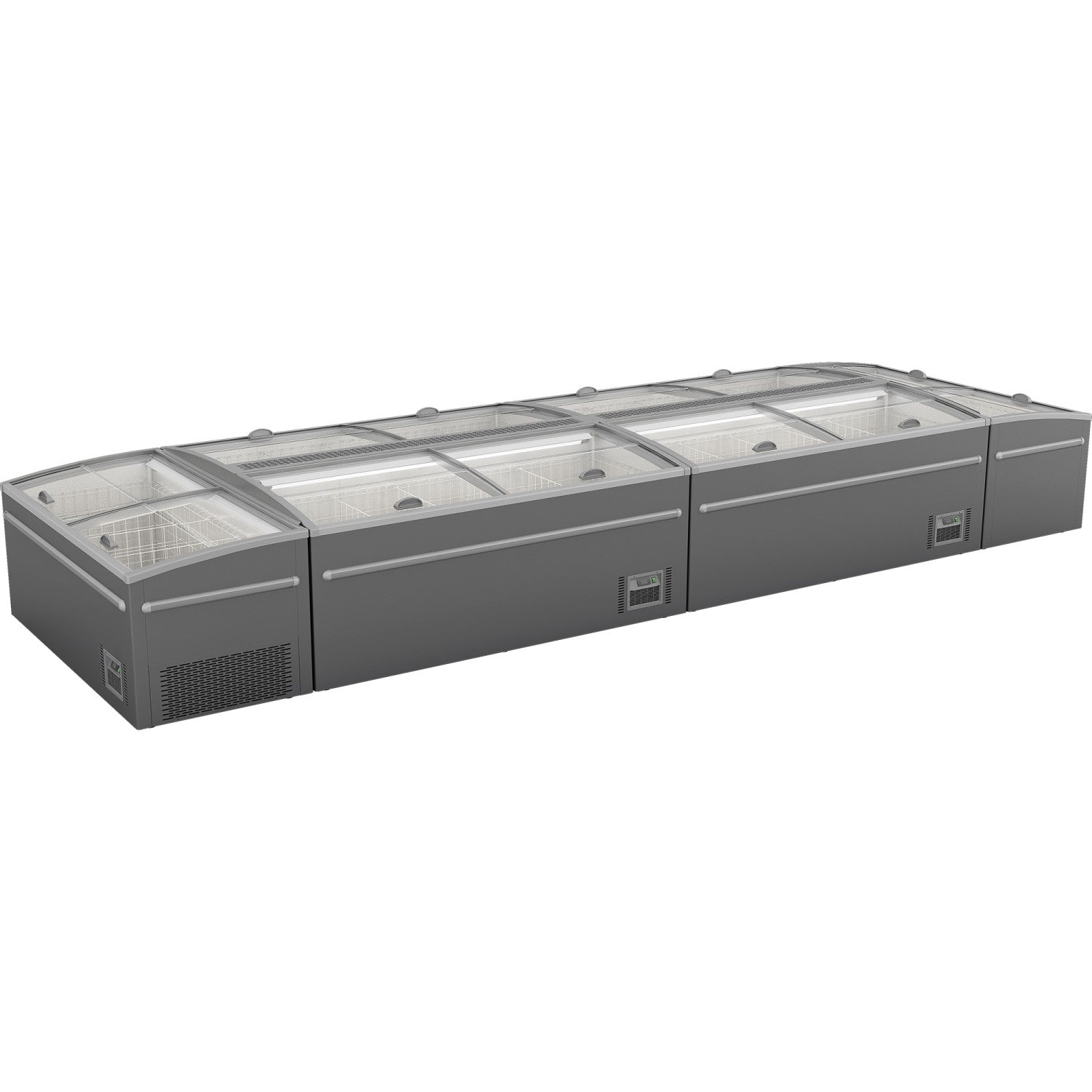 Island Showcase Freezer 1450x850x870mm 320 Litre|  Zcdl145 Ss2