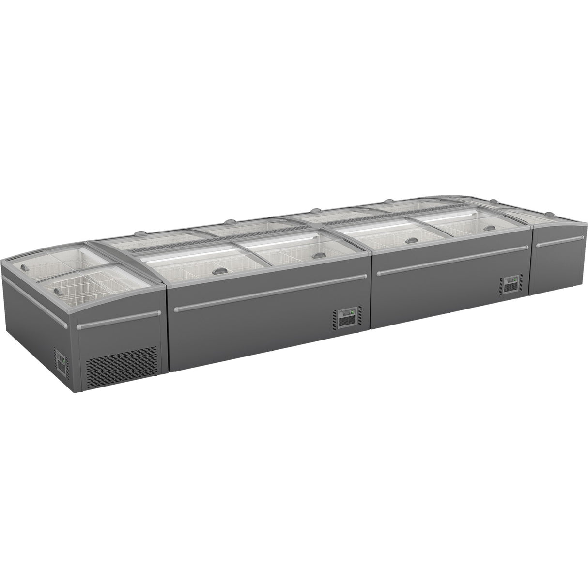 Island Showcase Freezer 1850x850x795mm 372 Litre| Zcde185 Ss2