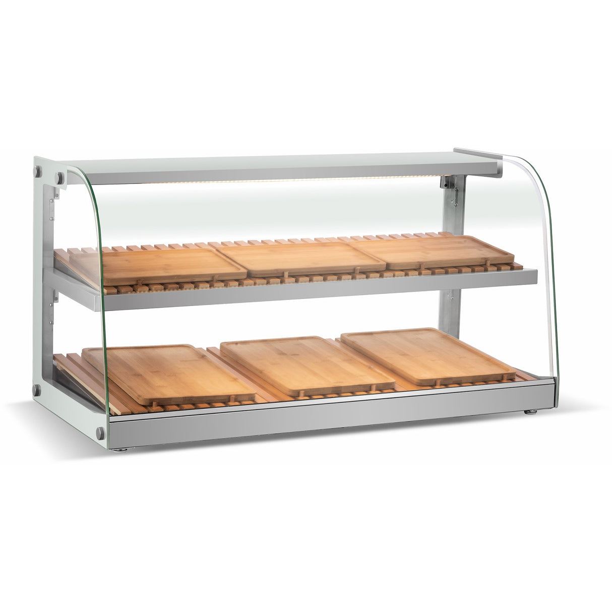 Commercial Countertop Display Cabinet 150 Litres Stainless Steel | Zw150 R