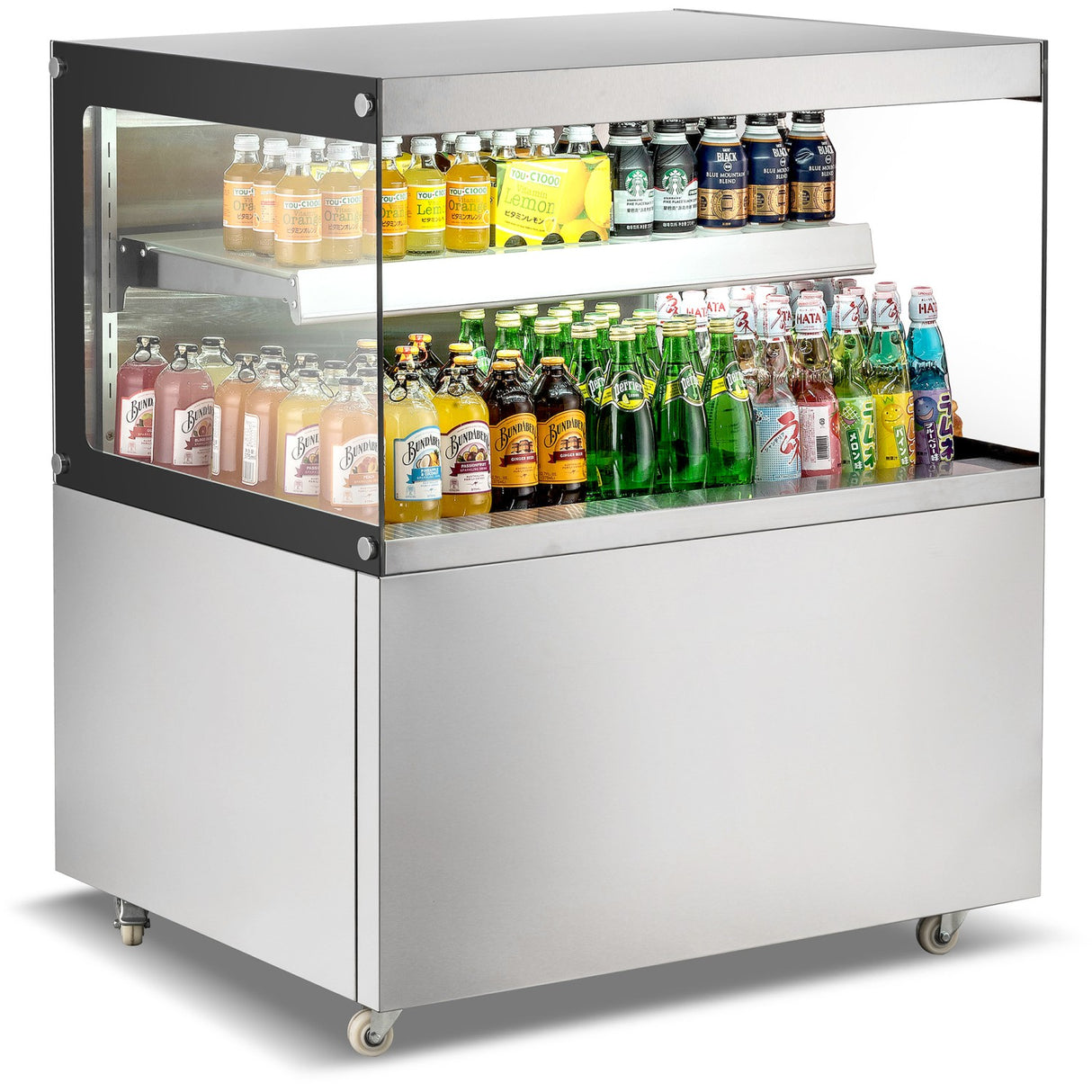 Commercial Display Cabinet 310 Litres Stainless Steel | Zw310 Ss