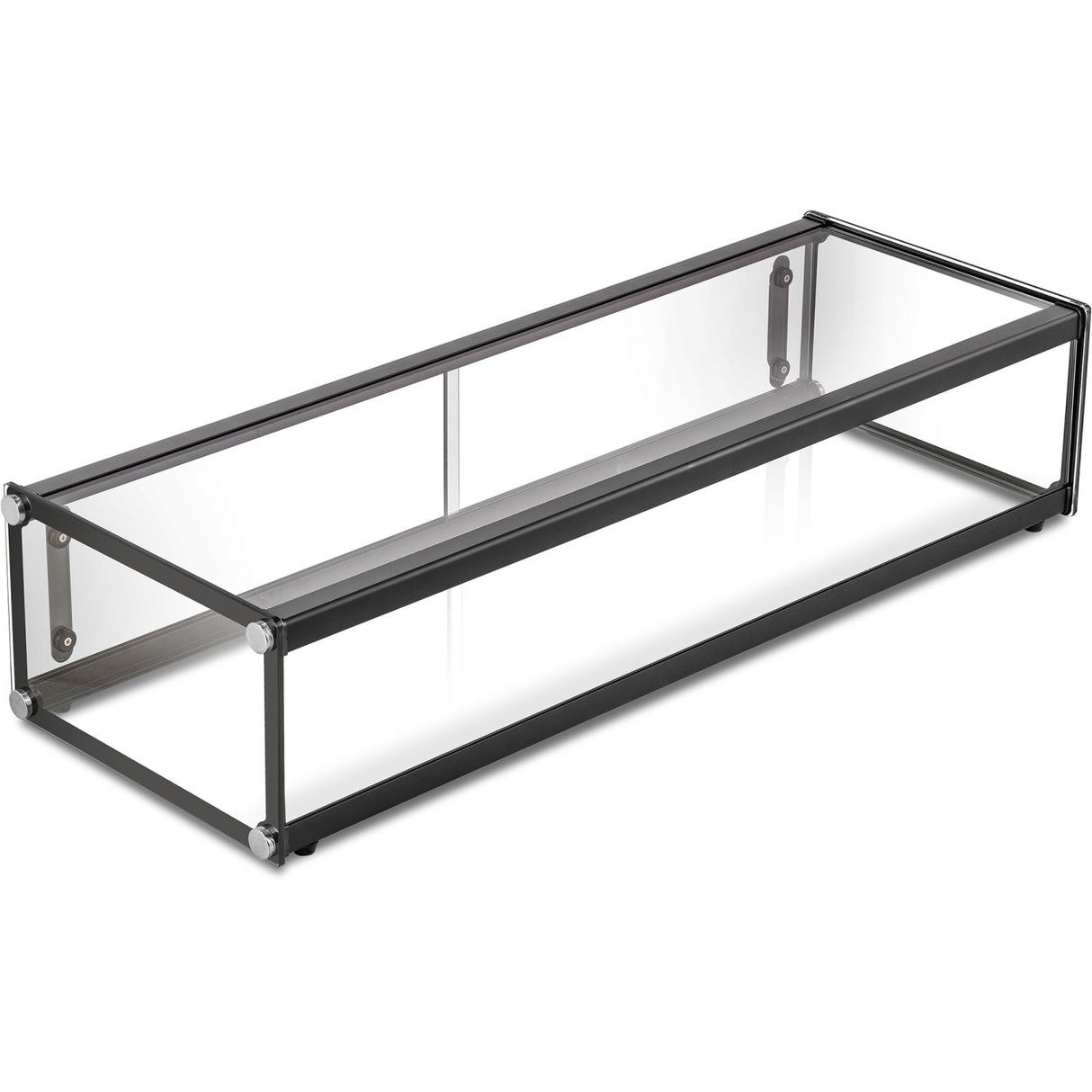 Neutral Display Case Black 920x330x200mm | Zw48 Ss