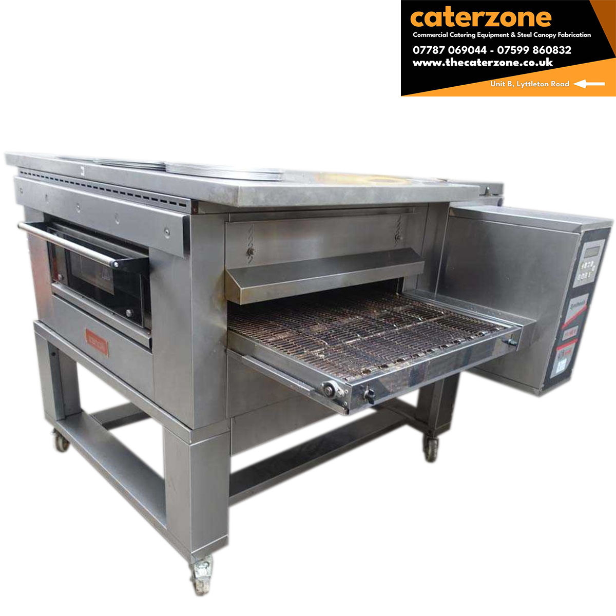 Zanolli Synthesis 11/65 Gas 26″ Conveyor Oven - Refurbished