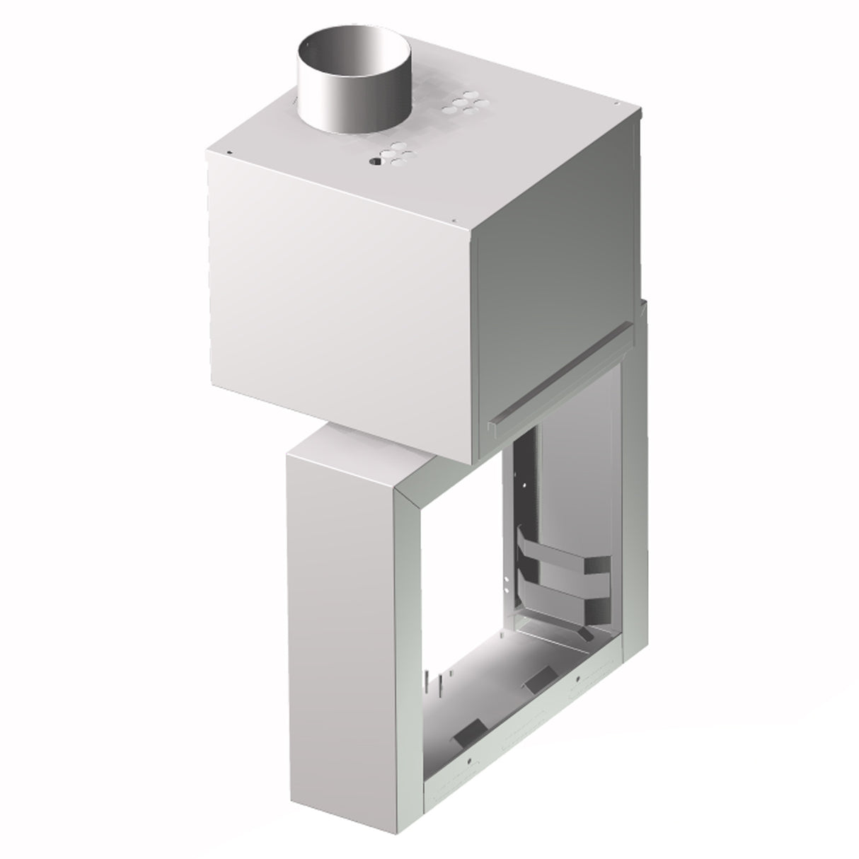 EV - Extraction hood with motor - 0.75 HP / 0.55 kW - Installed