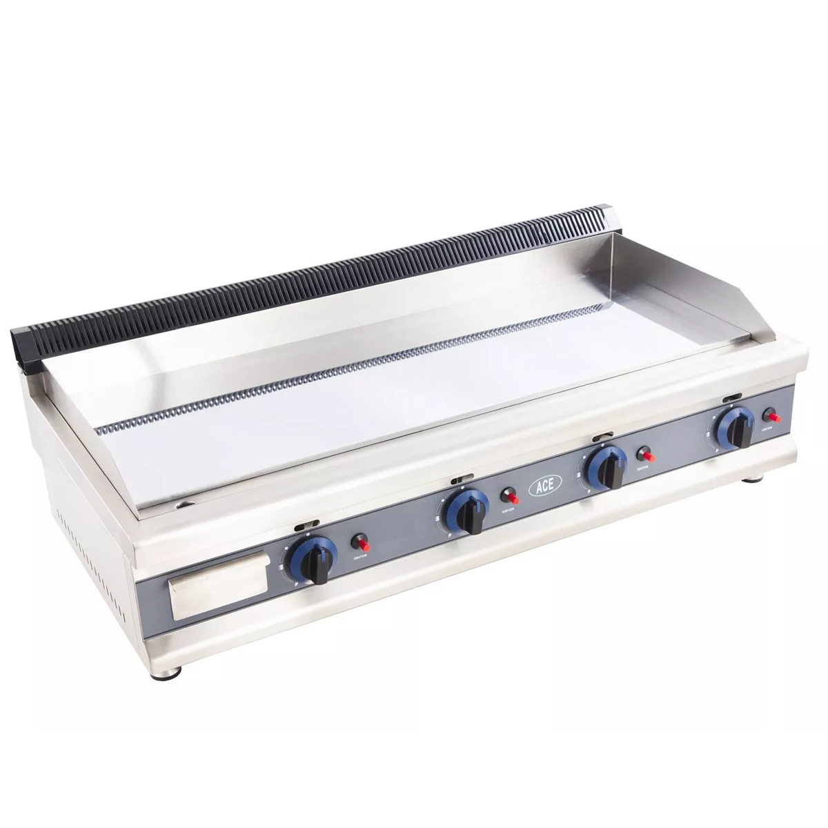 ACE 110cm LPG/NG Gas Chrome Griddle