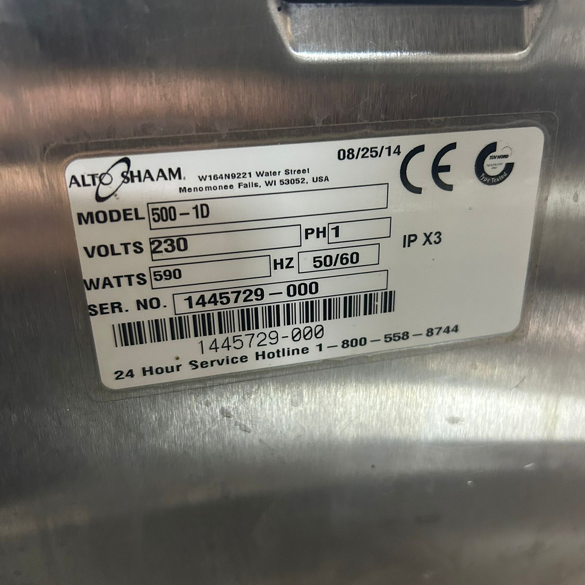 Alto Shaam Stainless Steel Alto Shaam Wide Single Drawer Warmer 500-1D - Refurbished