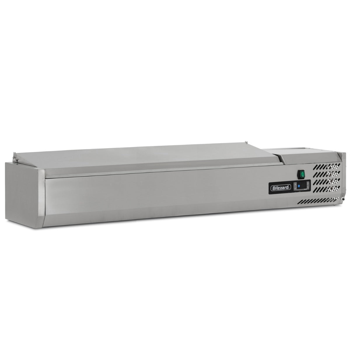 1.5m Hinged 1/3 Gastronorm Prep Top