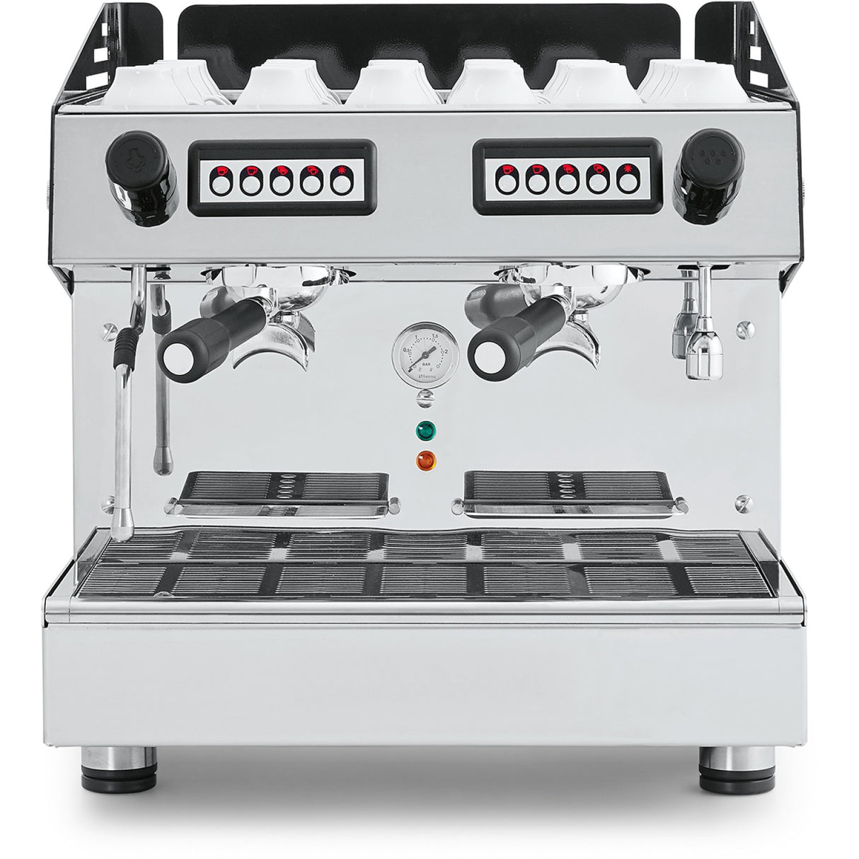 Commercial Espresso Coffee Machine Automatic Tall Cups 2 Groups Compact 6 Litres | Mia3