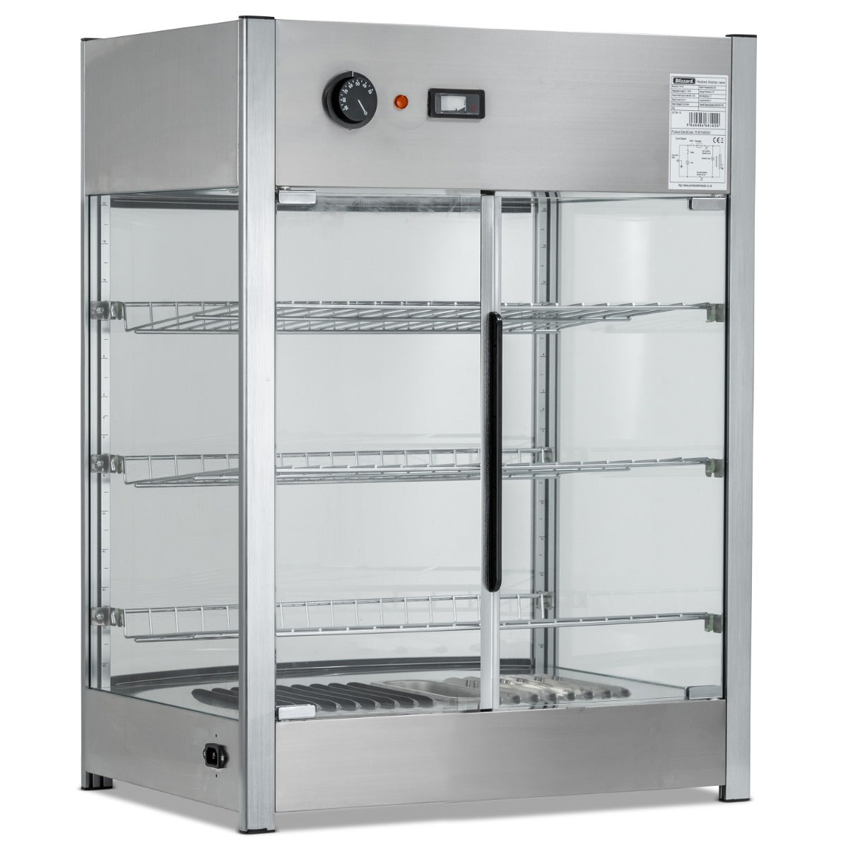 97 L Counter Top Tiered Heated Merchandiser