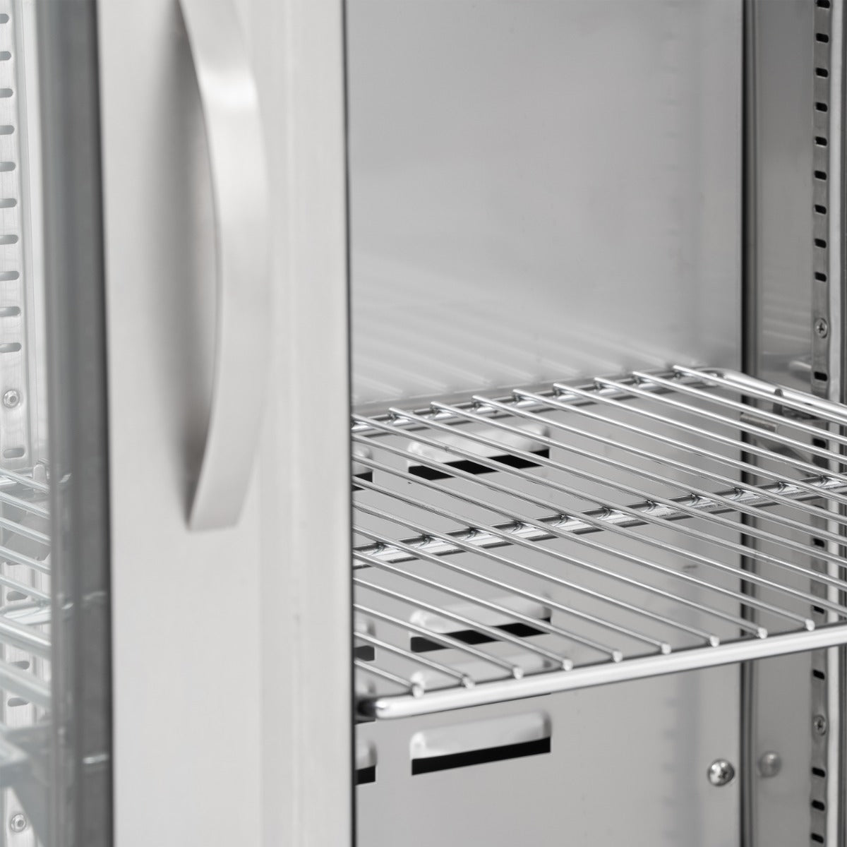 Graded 01091 Bar20 Ss Upright Double Hinged Glass Door Bottle Cooler