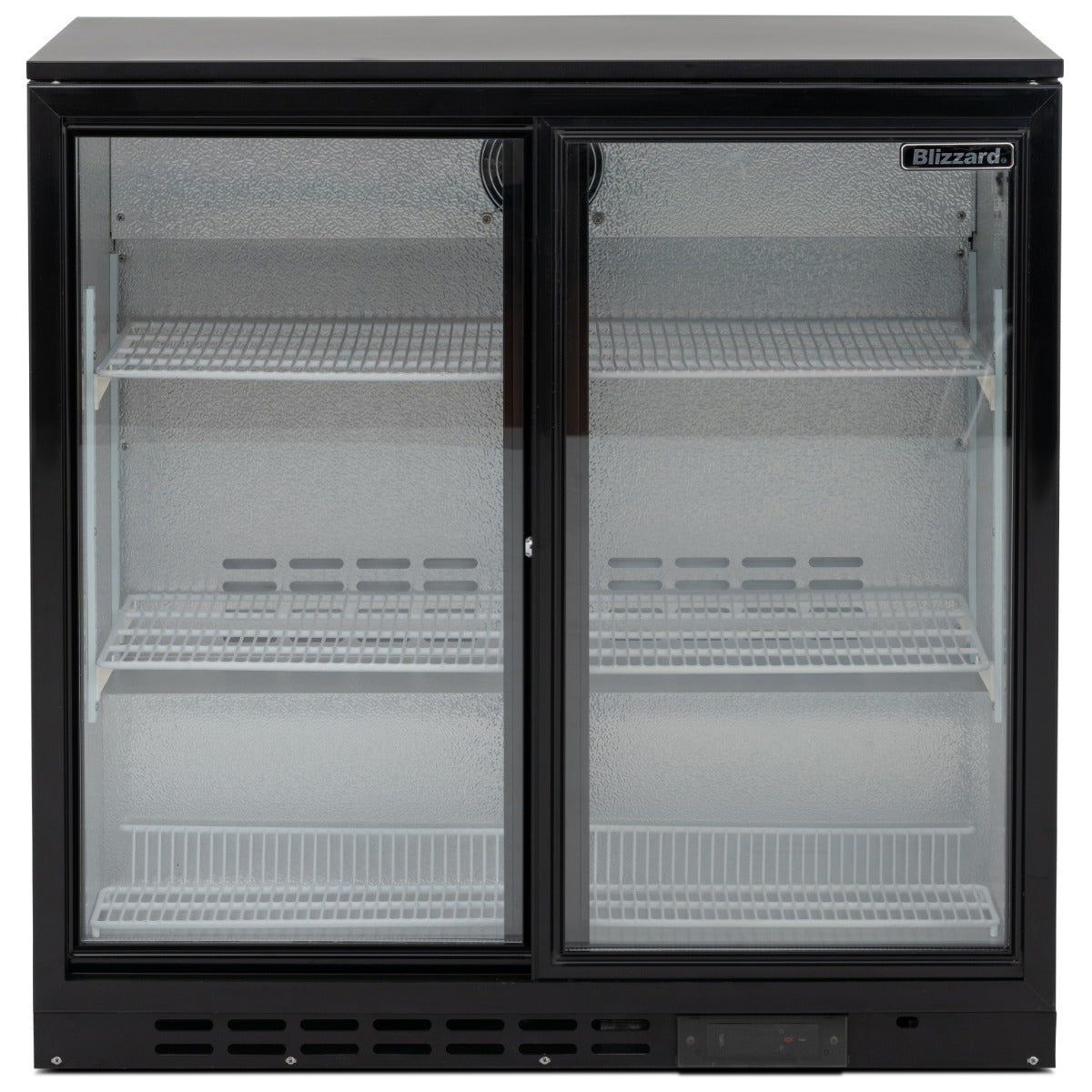 Graded 02014 Double Sliding Glass Door Bottle Cooler