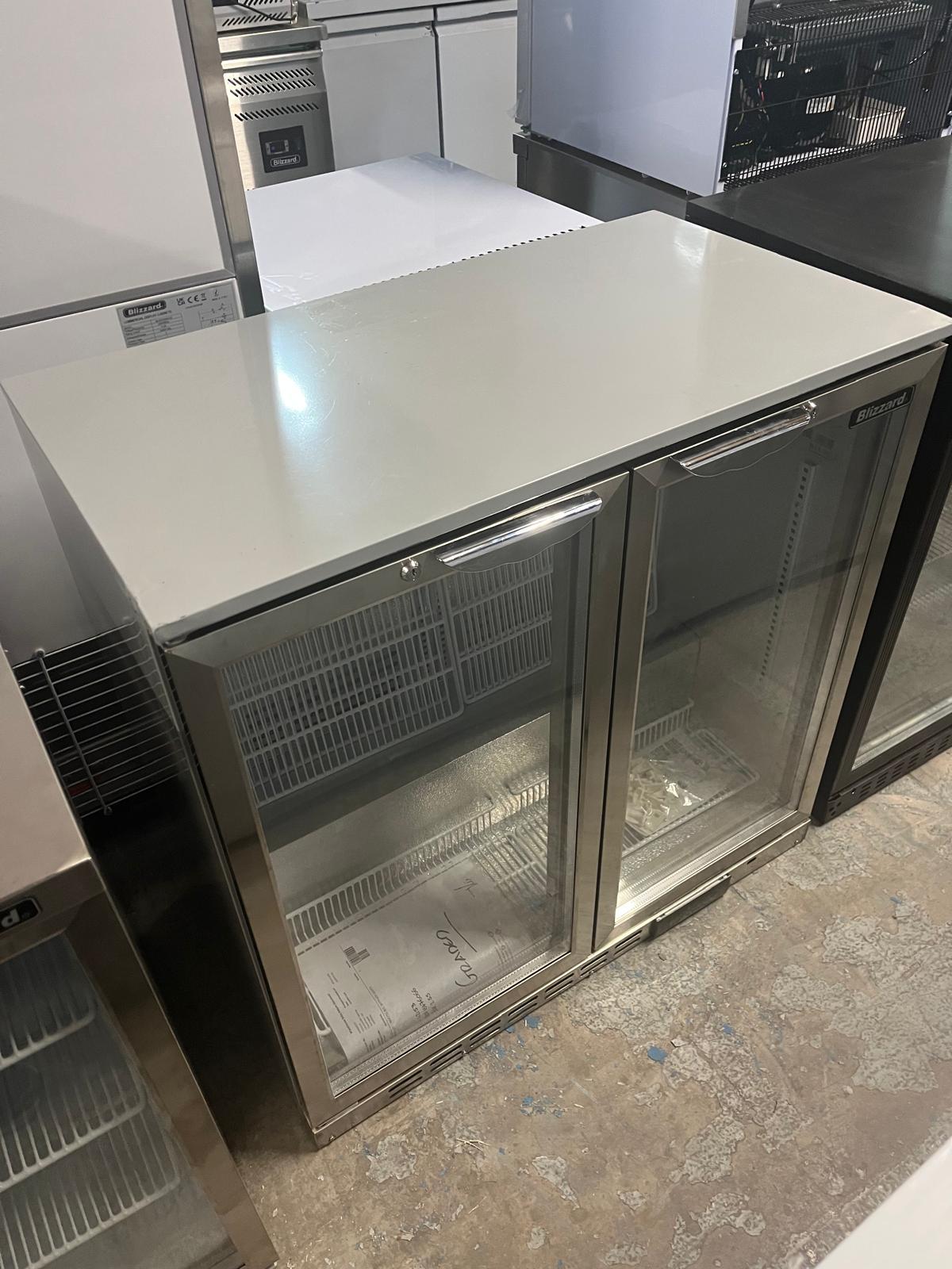 Double Hinged Glass Door Bottle Cooler