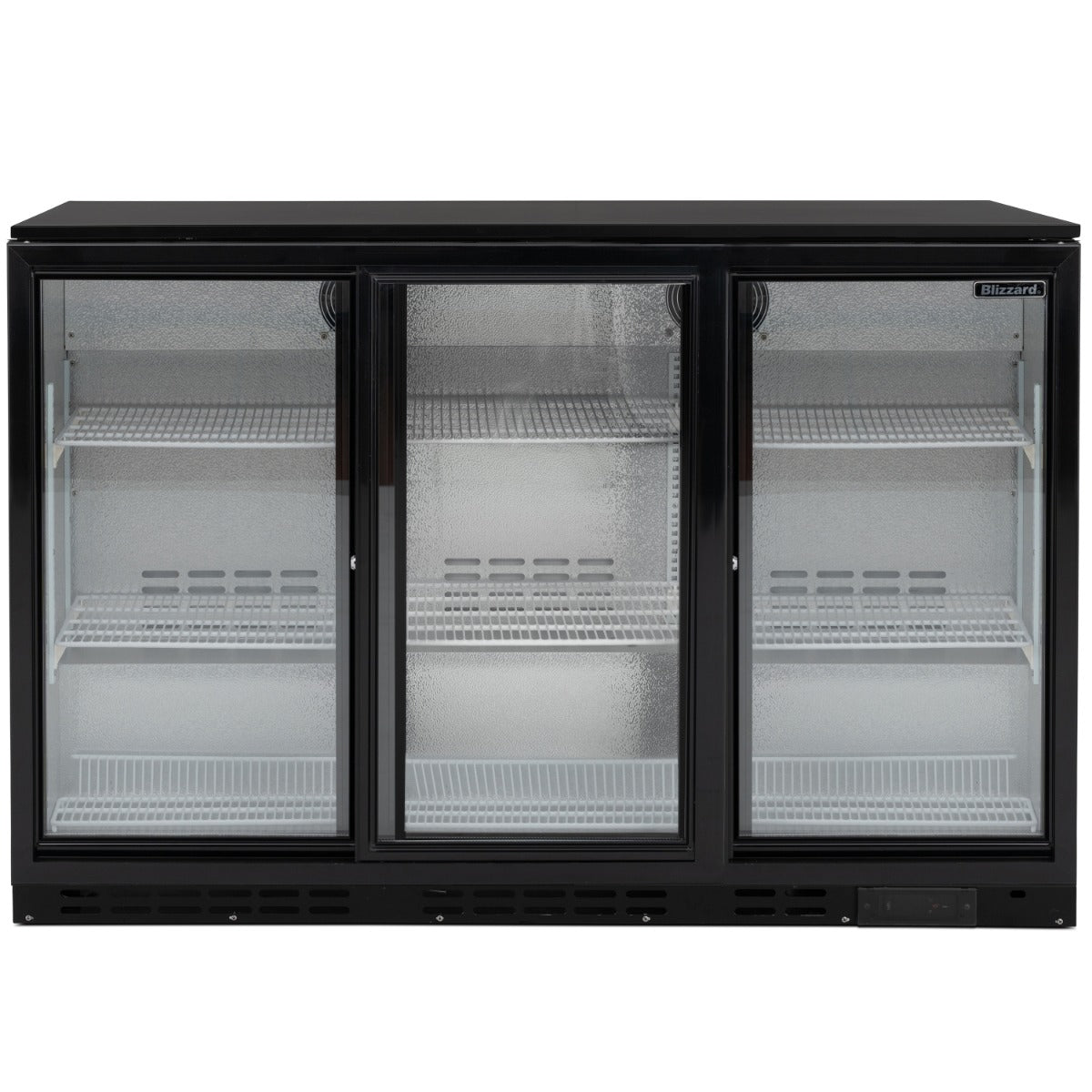 Graded 00959 Bar3 Sl Triple Sliding Glass Door Bottle Cooler