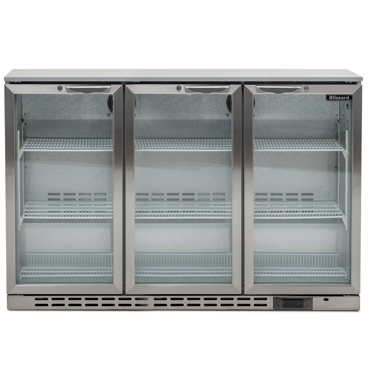 Graded 02017 Triple Hinged Glass Door Bottle Cooler