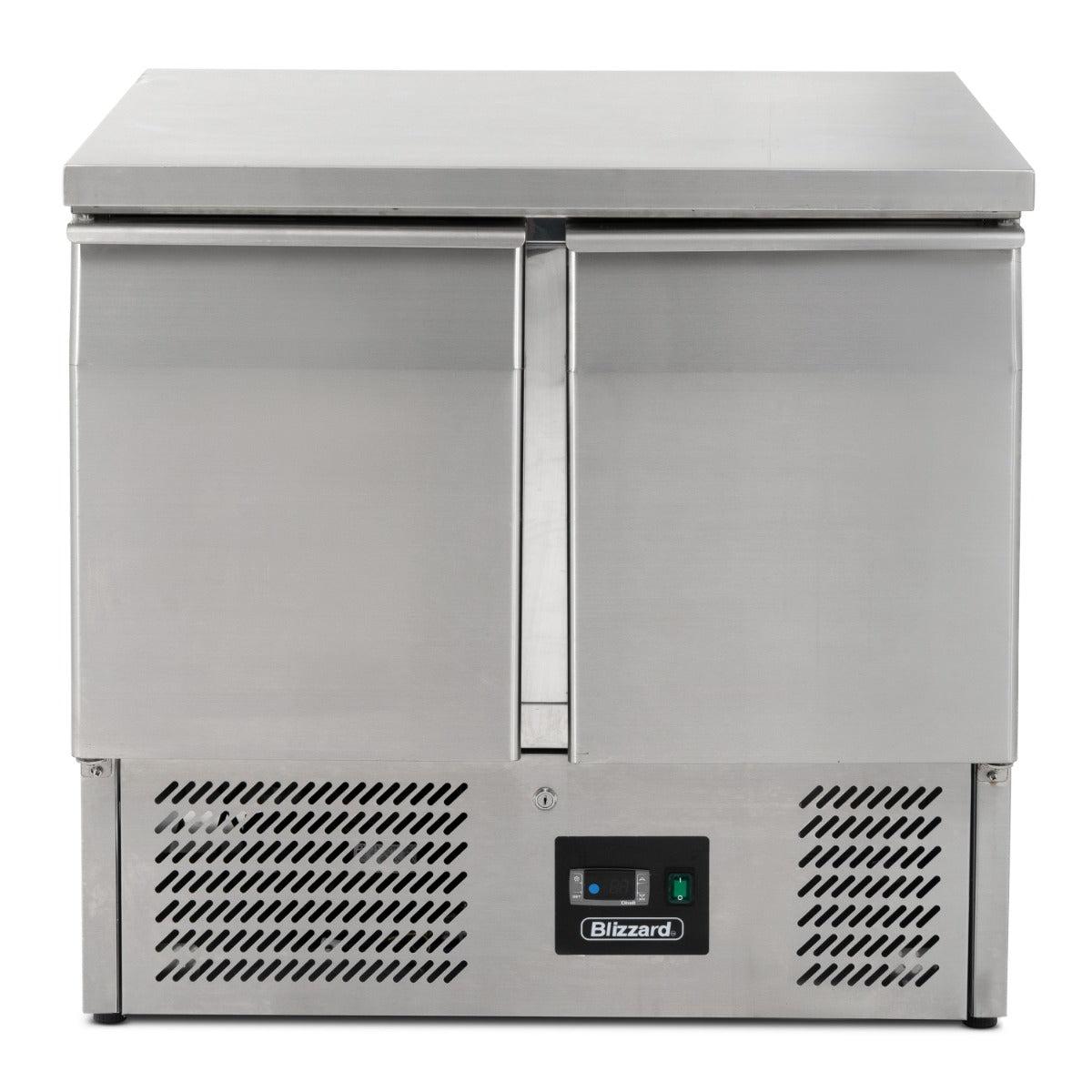 Compact Double Door Counter Refrigerator
