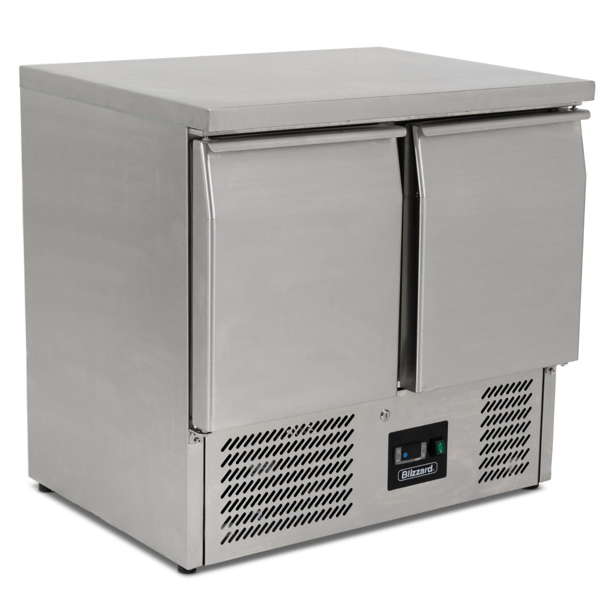 Compact Double Door Counter Refrigerator