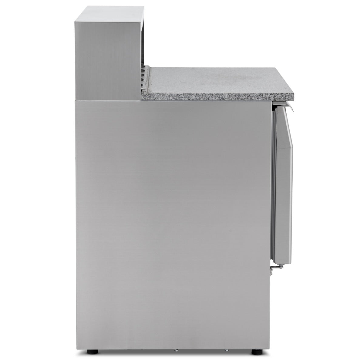 Compact Triple Door Refrigerated Pizza Prep Counter