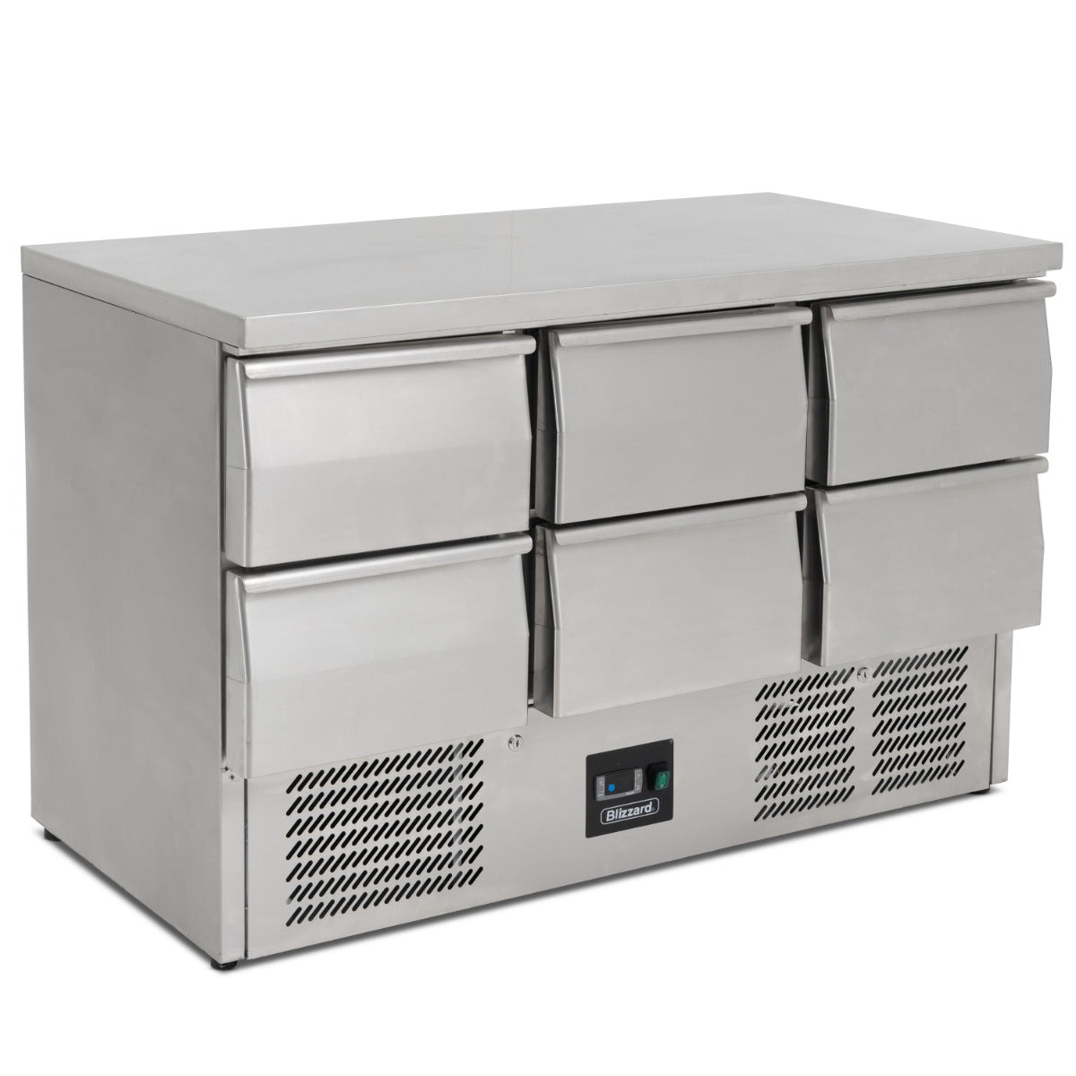 Compact Six Drawer Counter Refrigerator