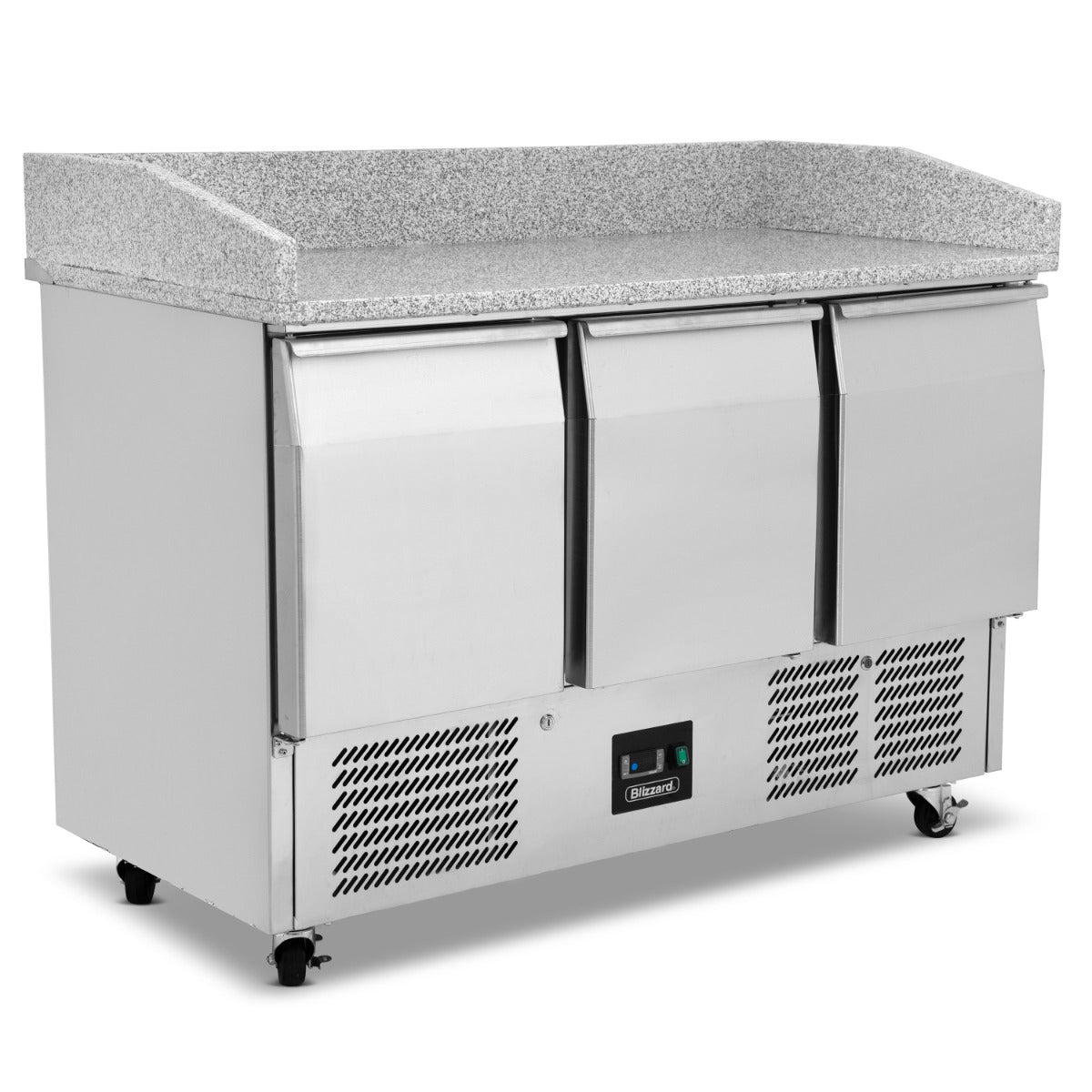 Compact Triple Door Pizza Prep Counter