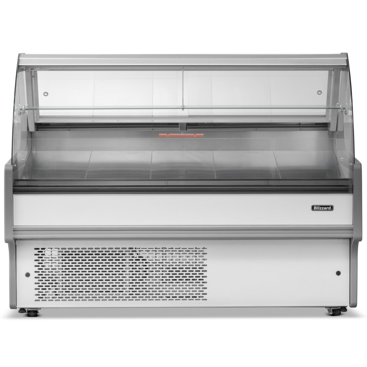 1.5m Curved Glass Serve Over Counter