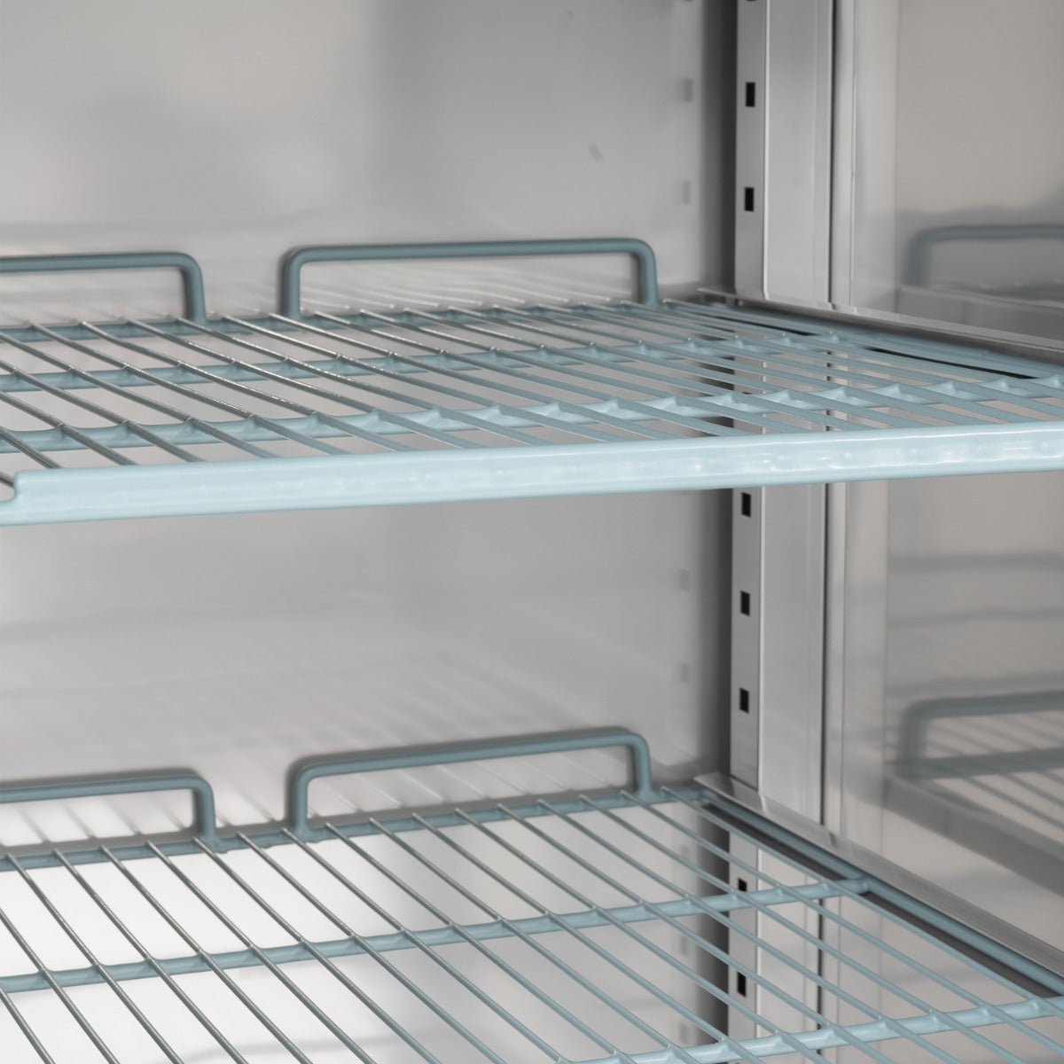 GRADED-00838-BF2SS DOUBLE DOOR VENTILATED GN2/1 SS FREEZER 1300L
