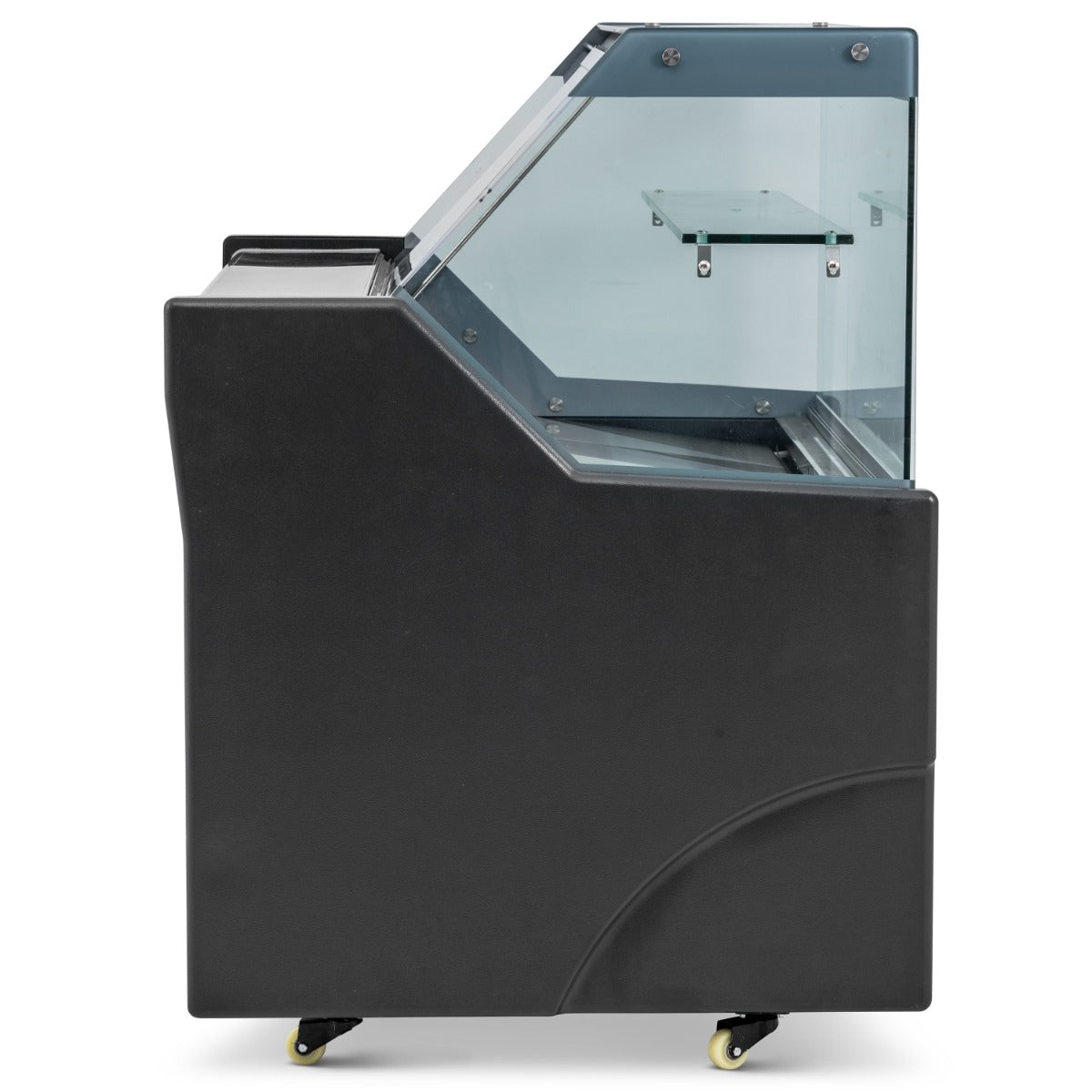 2m Flat Glass Serve Over Counter