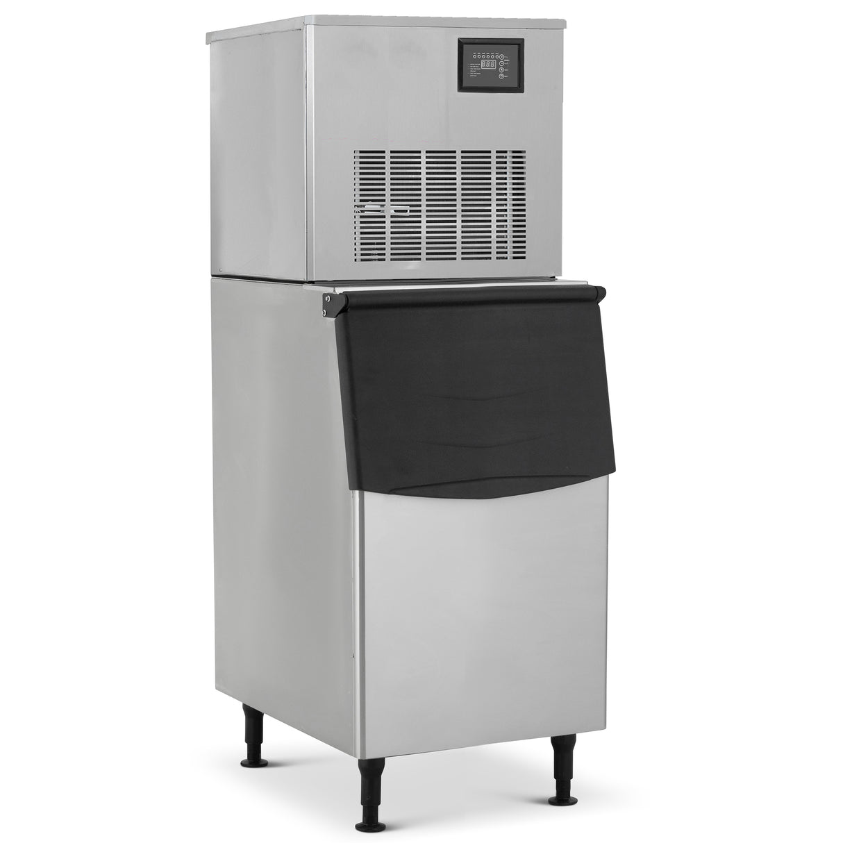 250kg High Capacity Ice Flaker & Storage Bin