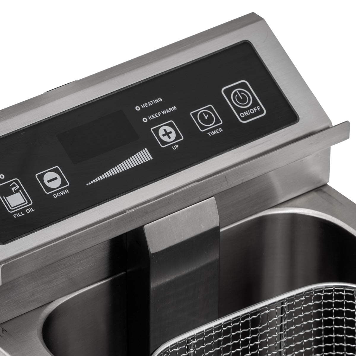 8 L Single Tank Induction Fryer