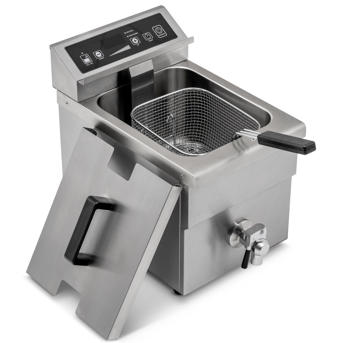 8 L Single Tank Induction Fryer