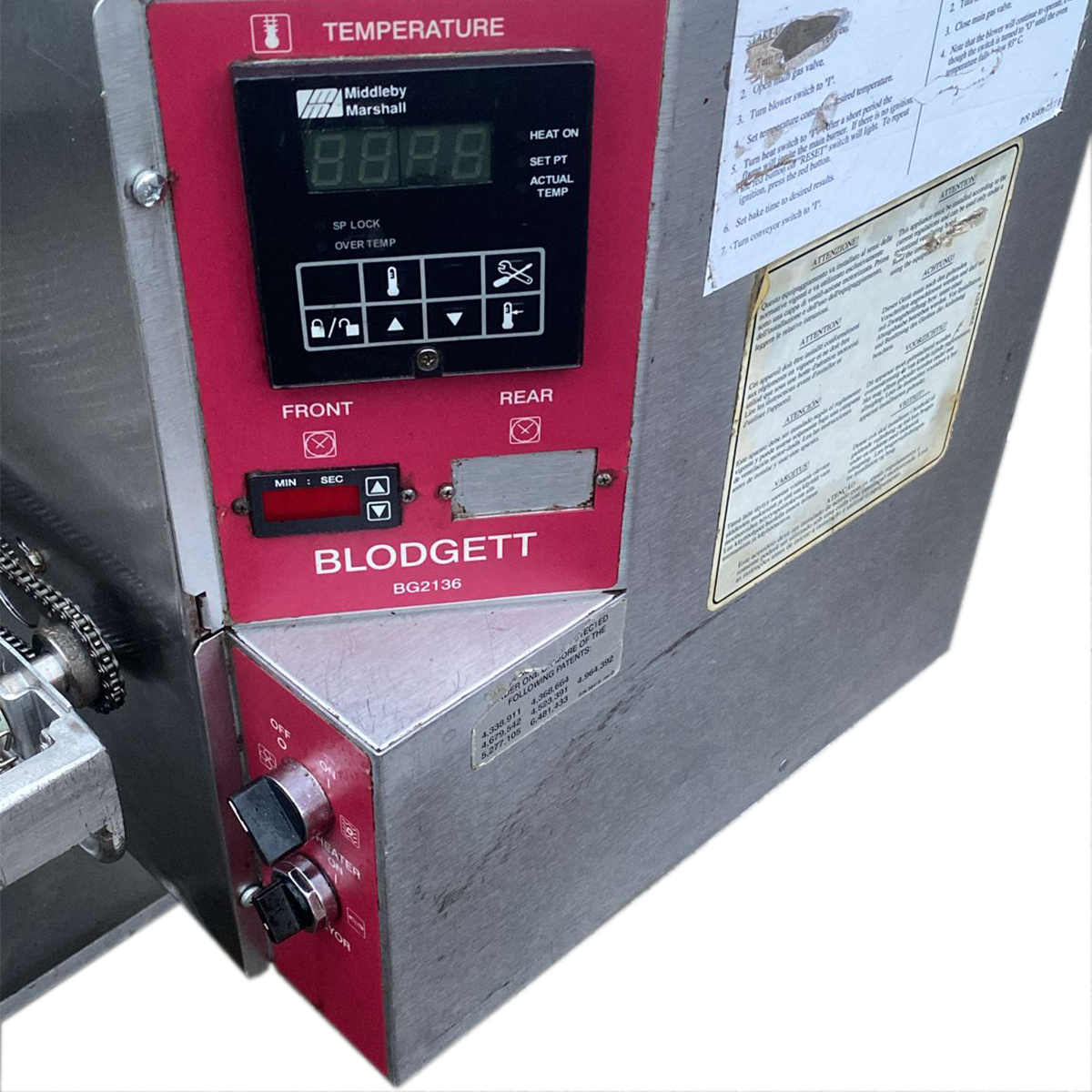 Blodgett 18" Conveyor Gas Pizza Oven - Refurbished