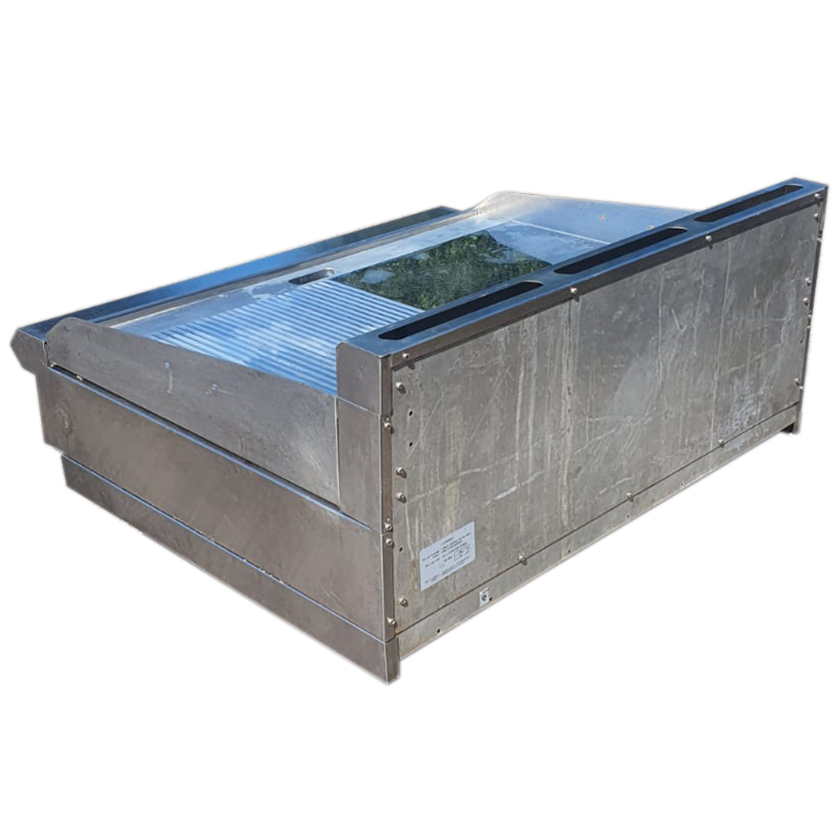 Blue Seal Chrome Griddle Half Ribbed Half Smooth Electric Flat Griddle 90 cm with or without table Refurbished