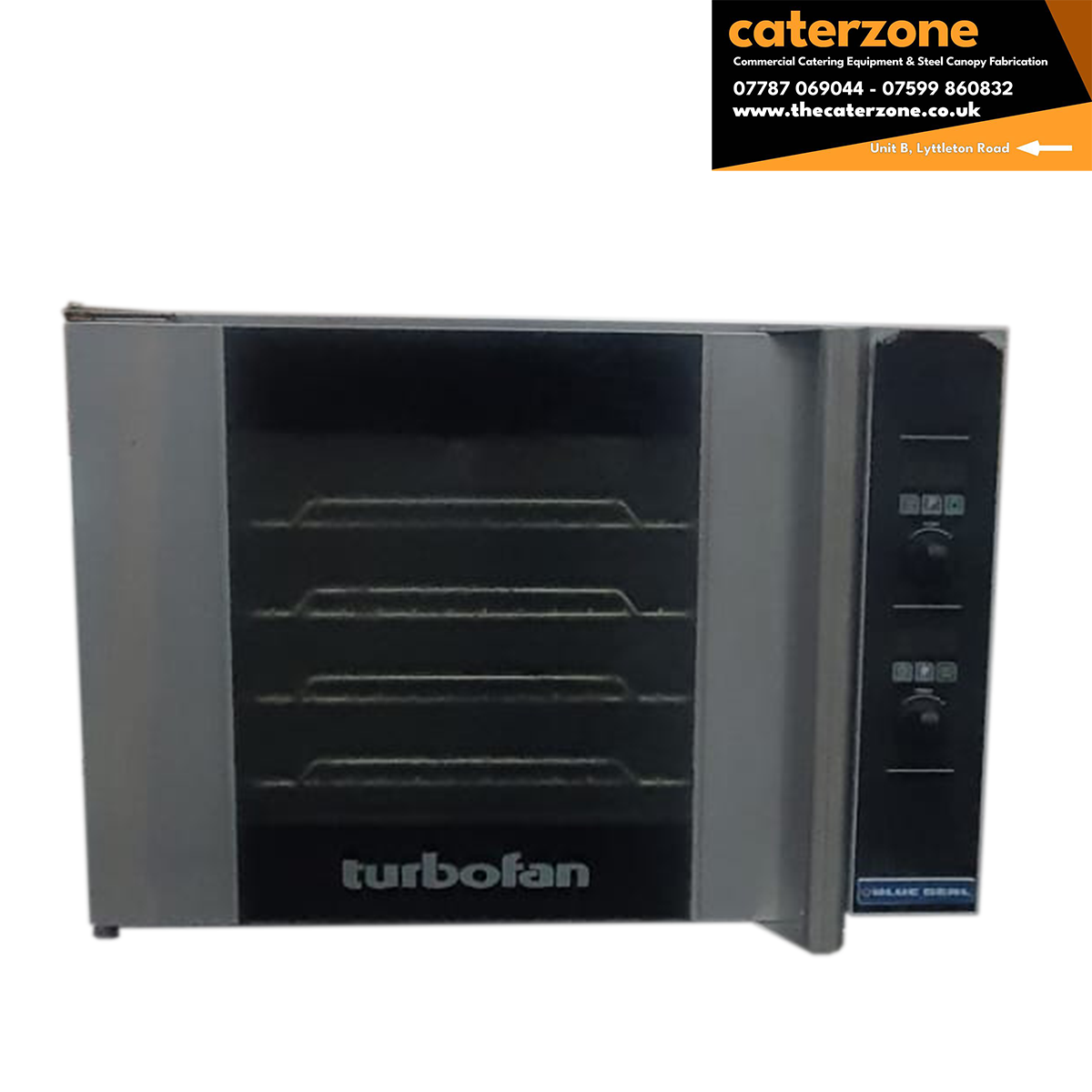 Blue Seal Turbofan Convection Oven E31D4 - 3 - Refurbished
