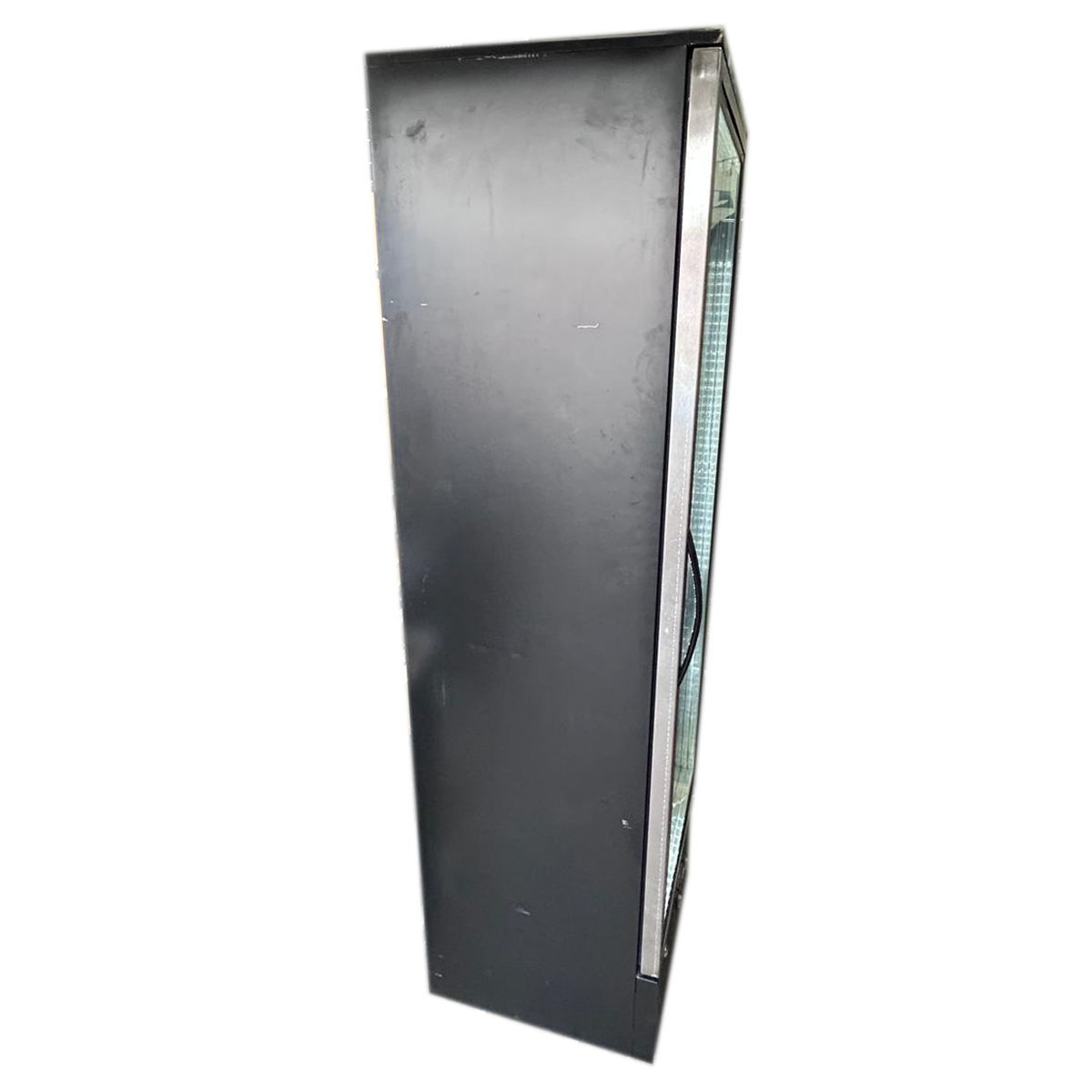Bottle Cooler Upright Single Door 300 litres Stainless Steel Frame Glass Door - B Grade