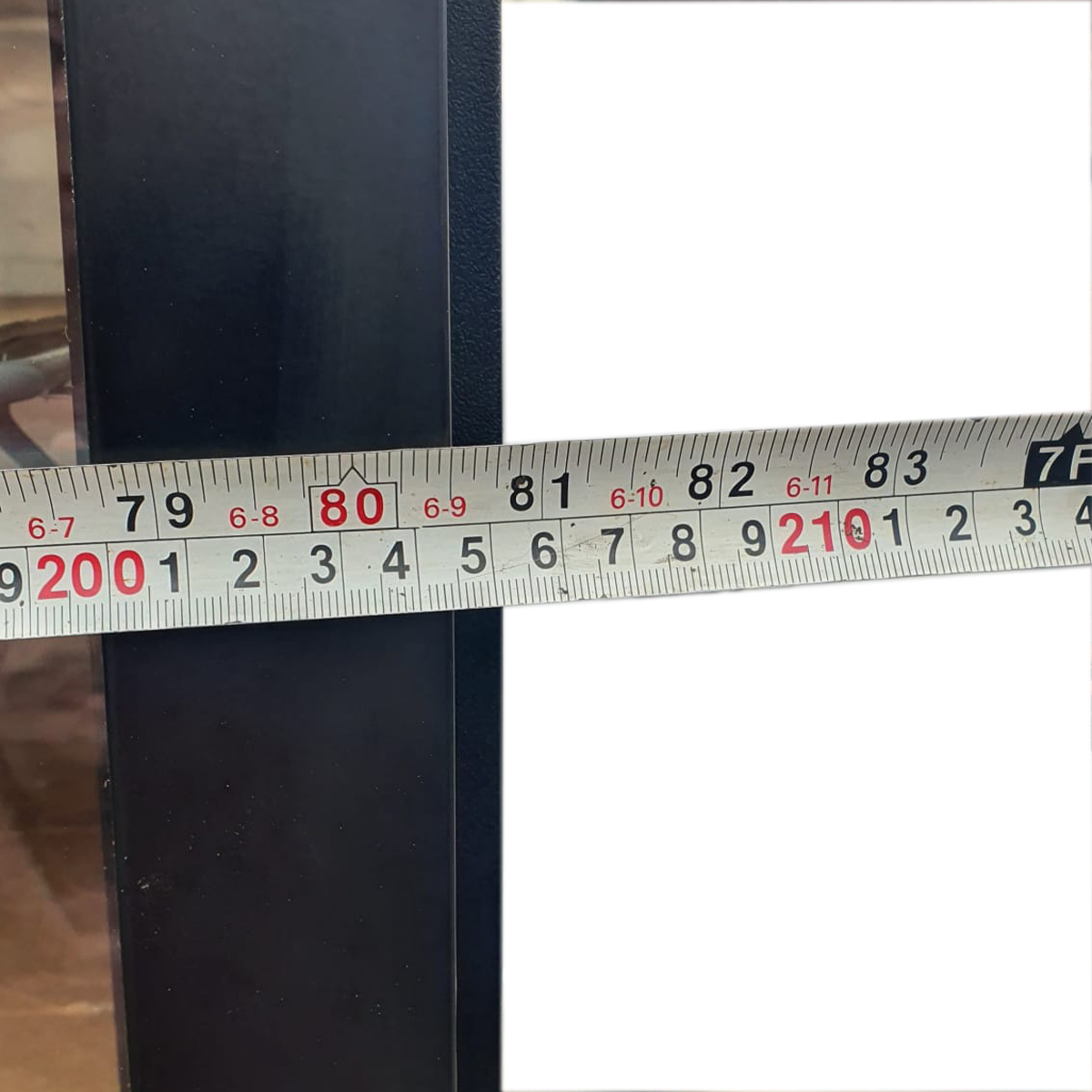 Glass 3 Door Bottle Fridge 205x68x202cm - Refurbished